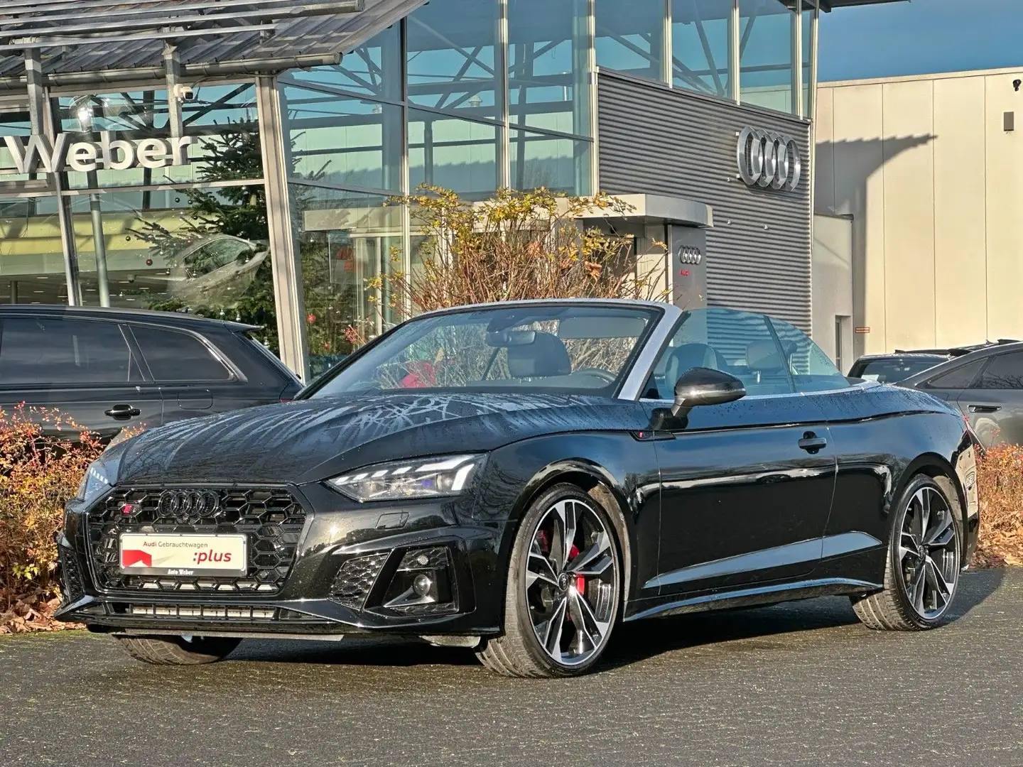 Audi S5 Cabriolet TFSI qu comp+ BLACK KOPFRAUMHZ KAM Schwarz - 2