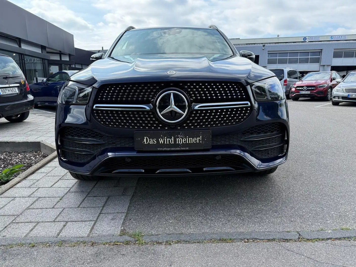 Mercedes-Benz GLE 350 e 4M*AMG*Pano*Distronic*Head-up*AHK*360* Blau - 2