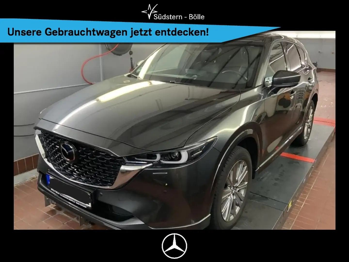 Mazda CX-5 Sports-Line Plus AWD KAMERA+BOSE+MATRIX-LED Grau - 1