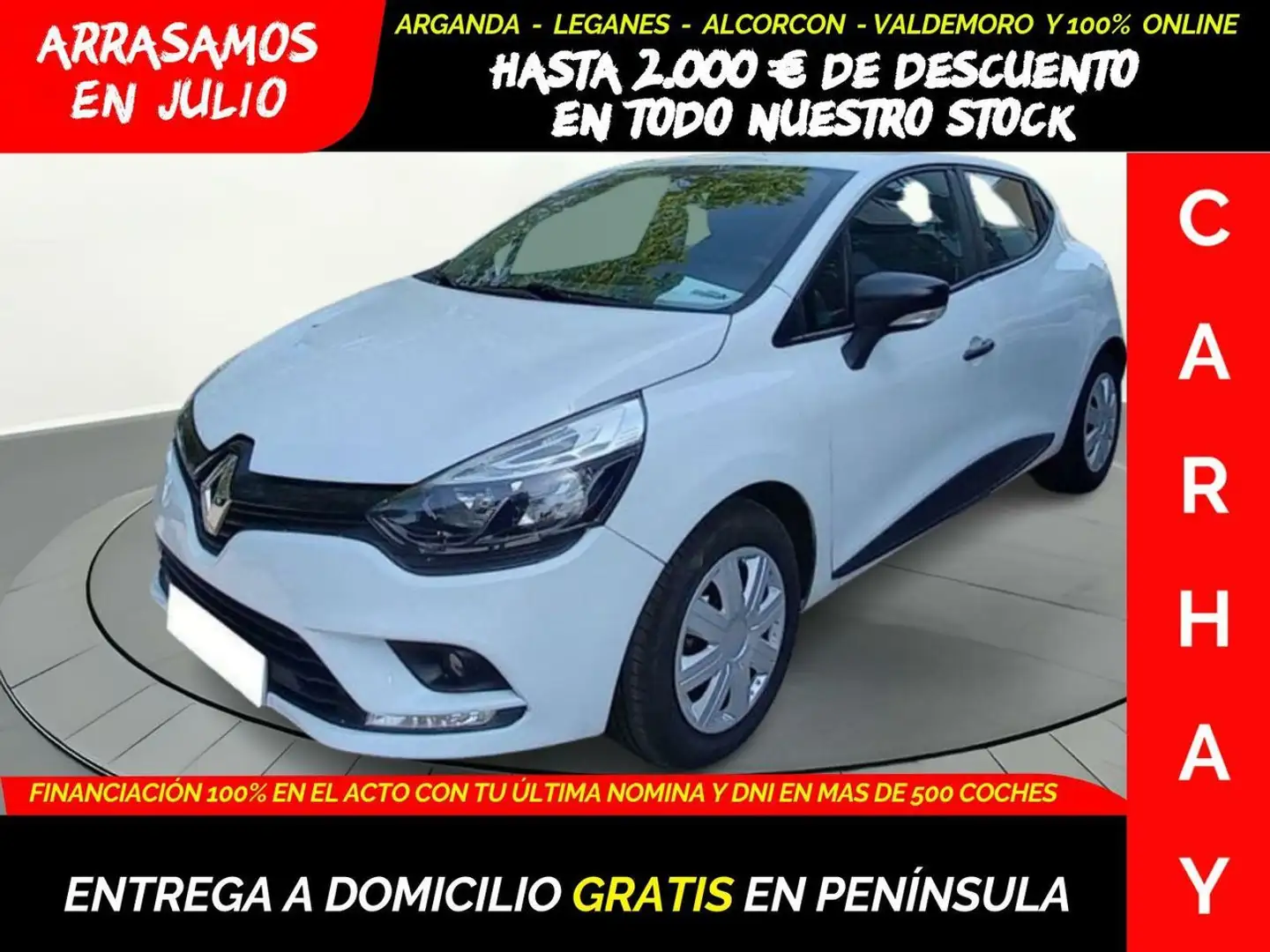 Renault Clio Business Energy TCe 66kW (90CV) GLP Blanc - 1