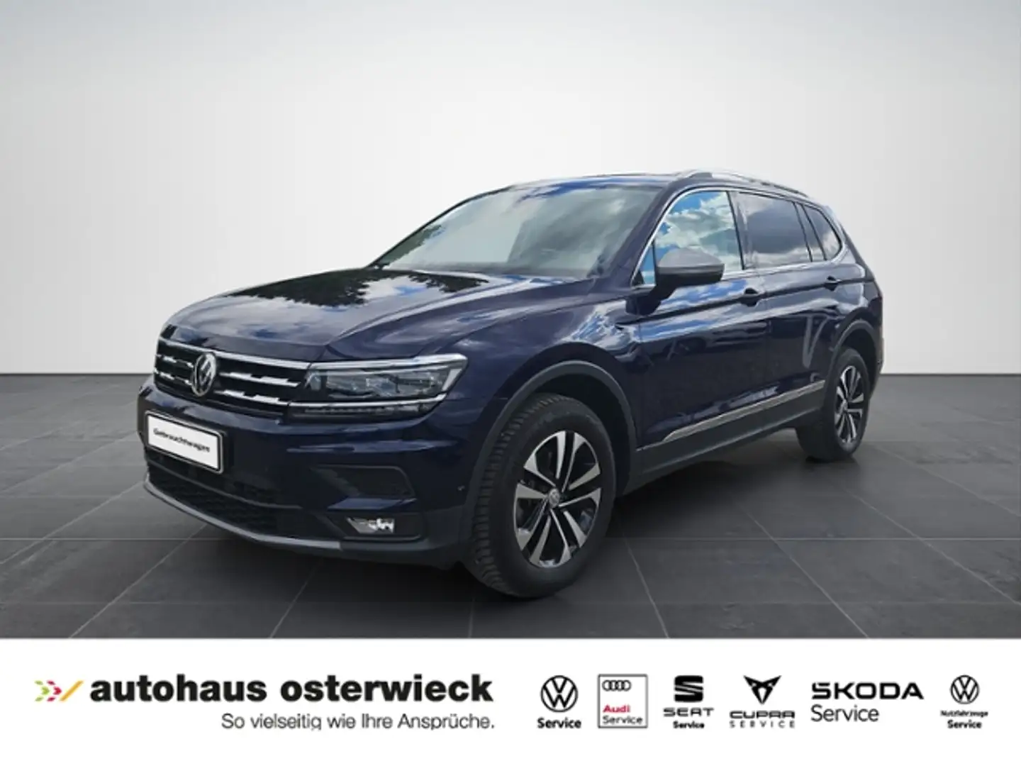 Volkswagen Tiguan Allspace 1.5 TSI United 7 Sitze AHK Blau - 1