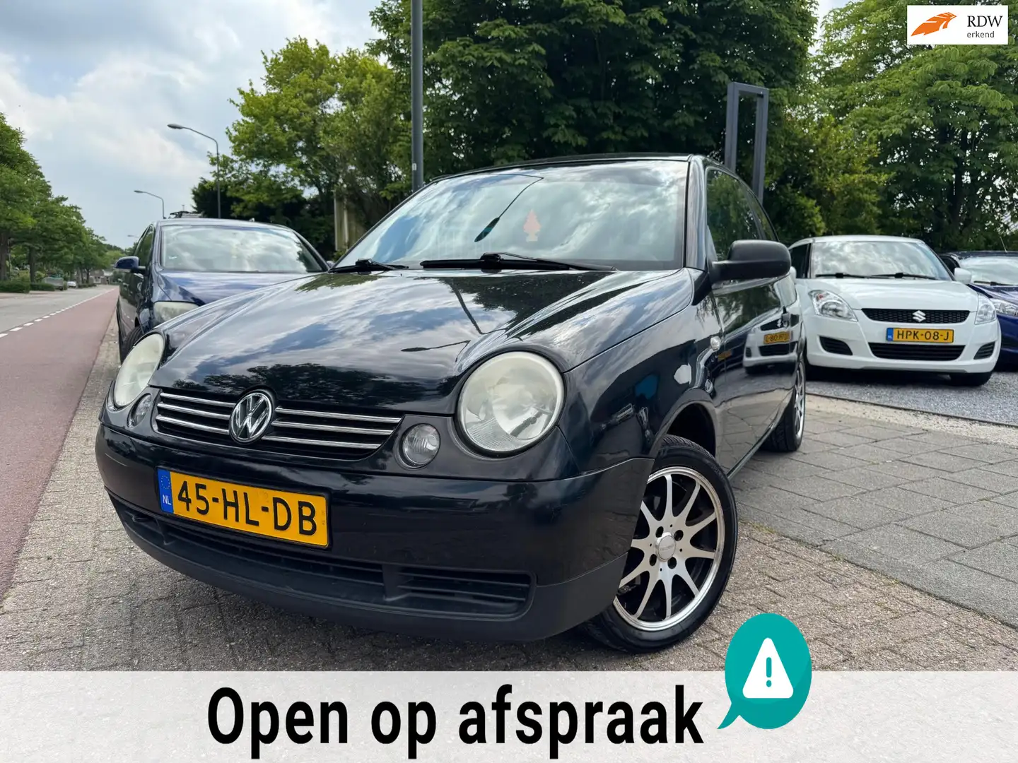 Volkswagen Lupo 1.4 Trendline Strbkr CarPlay Lmv Spoiler Zwart - 1