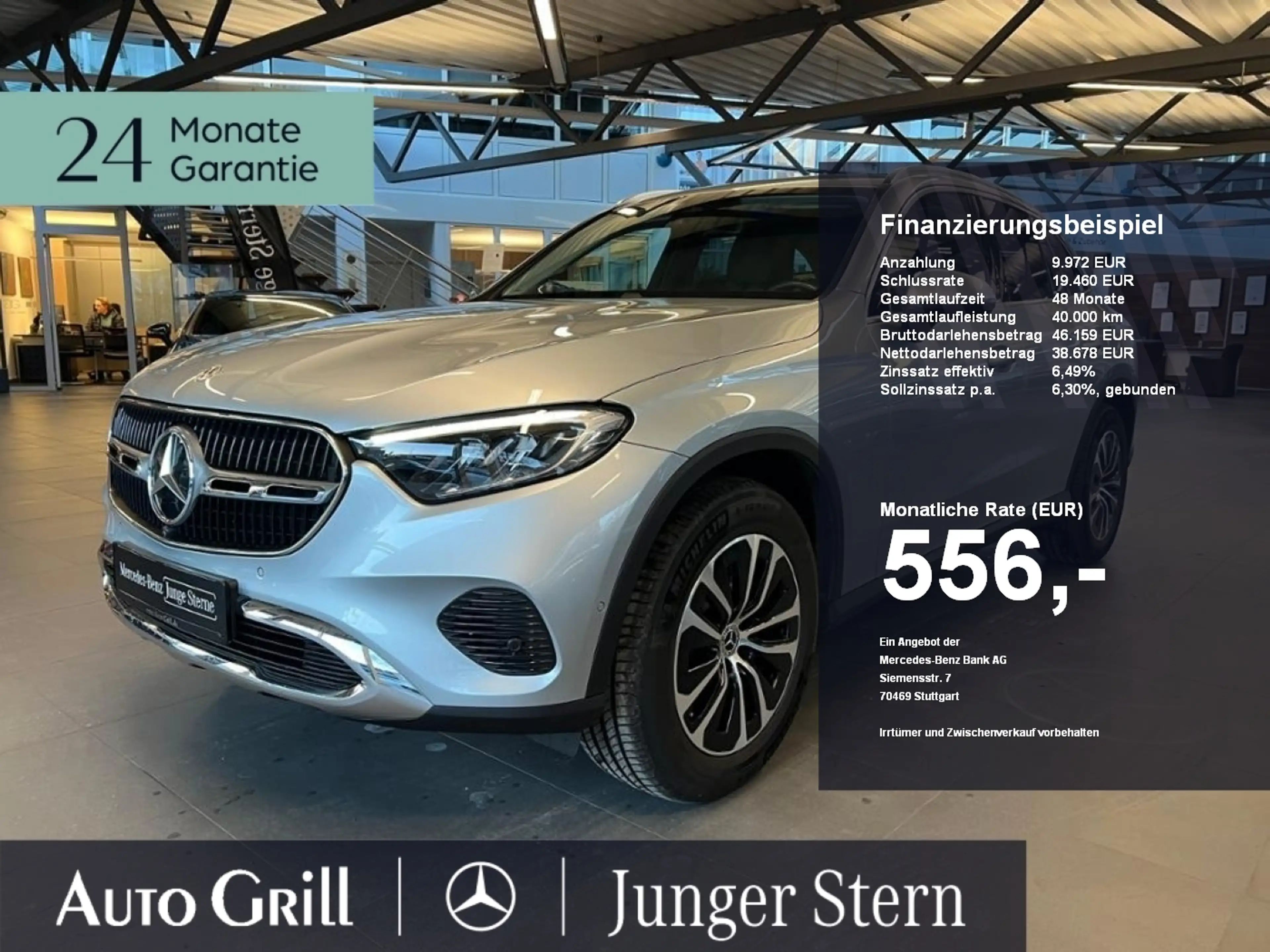 Mercedes-Benz GLC 200 4M Avantgarde AHK 360 Distron Totw. Memo