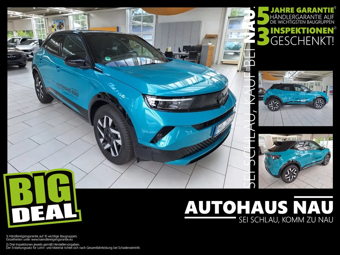 Opel Mokka 1.2 Turbo GS inkl. Inspektionspaket Big-deal Grün - 1