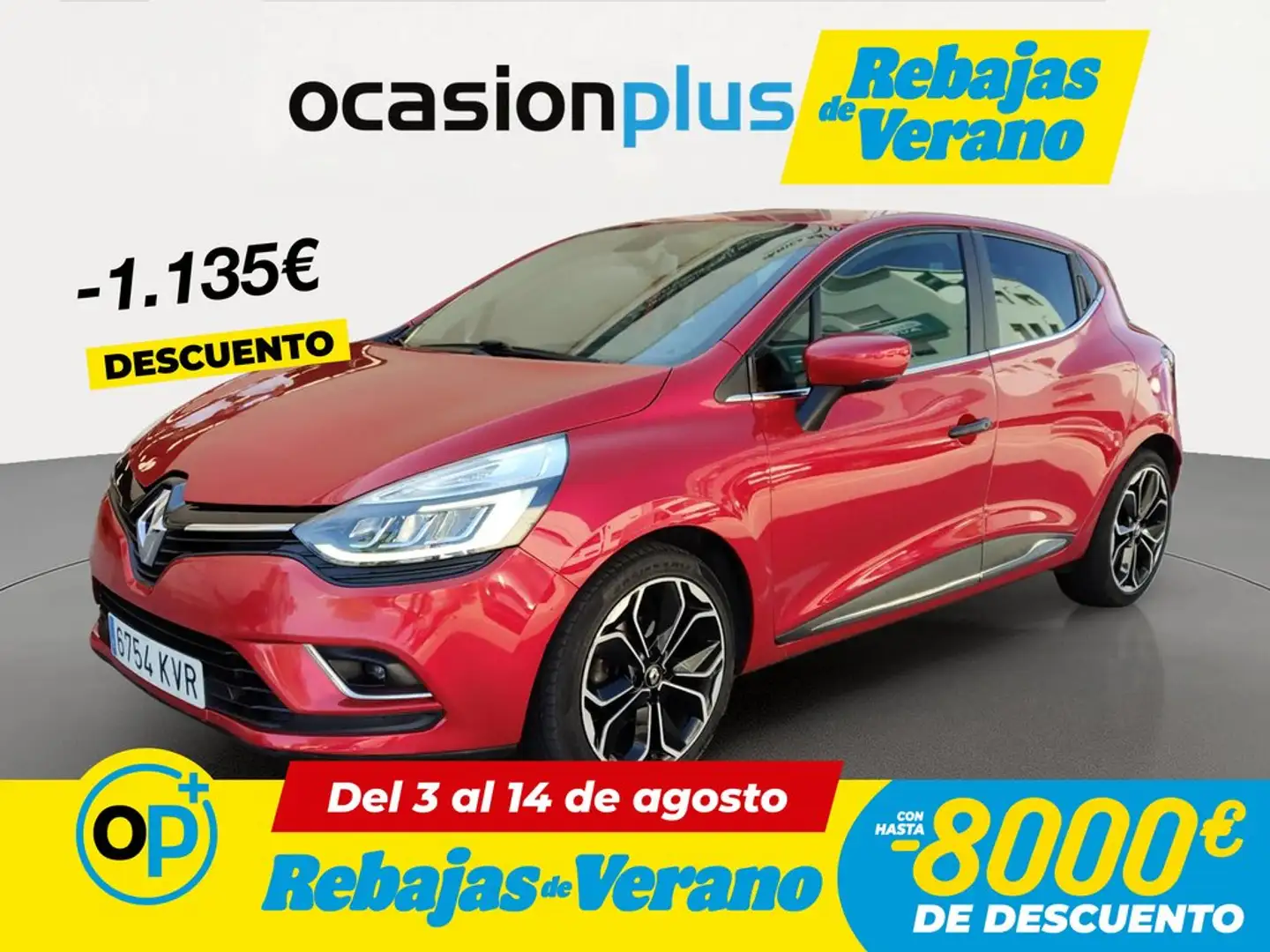 Renault Clio TCe GPF Energy Zen 66kW Rojo - 1