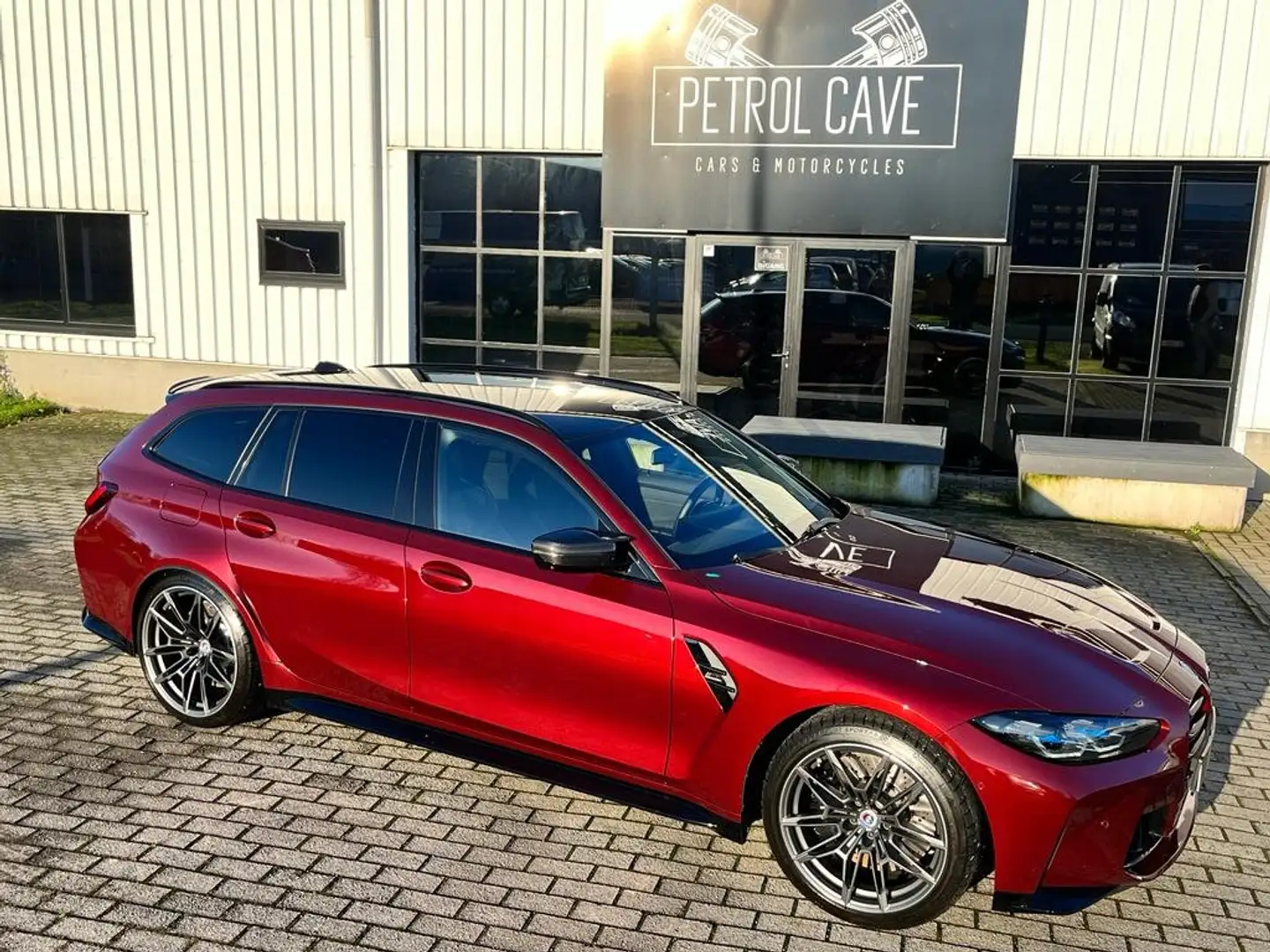 BMW M3 Touring xDrive Comp-280Km/u-Lichte vracht mogelijk Kırmızı - 1