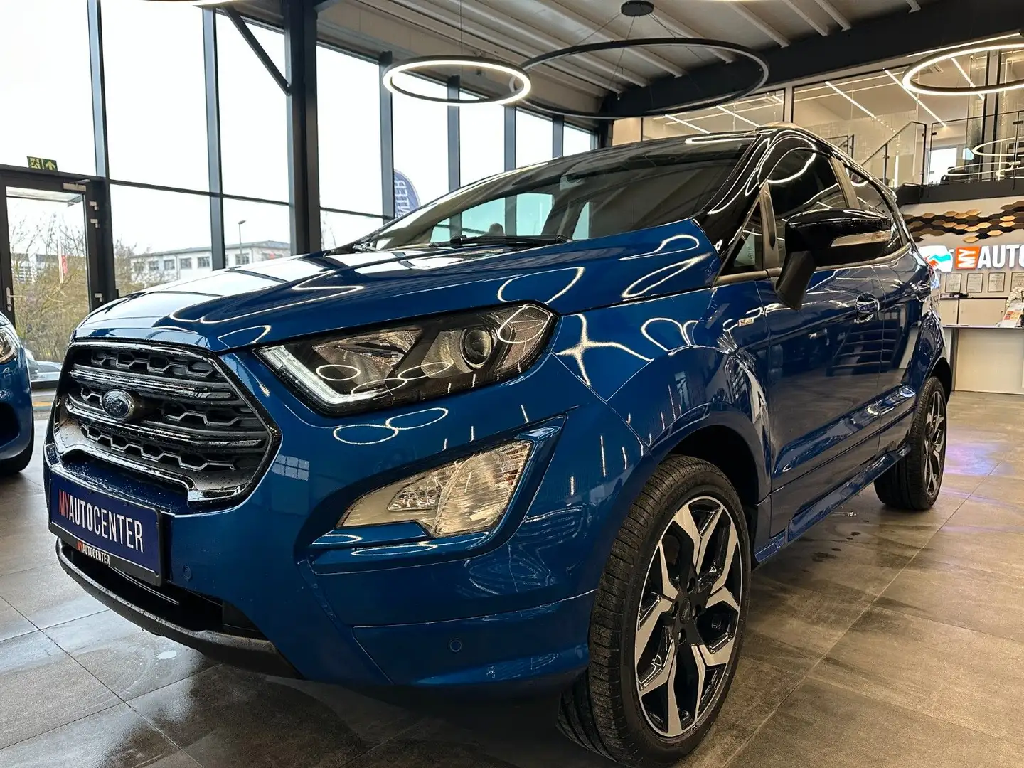 Ford EcoSport ST-Line *1. Hand*Klima*SHZ*Navi*AppLink Blau - 2