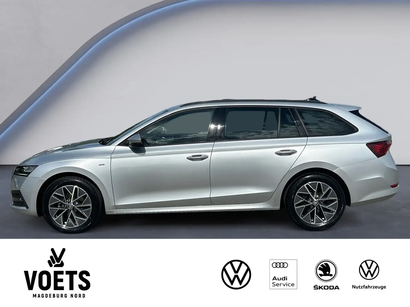 Skoda Octavia Combi 2.0TDI AMBITION DSG LED+Navi+PDC Argent - 2