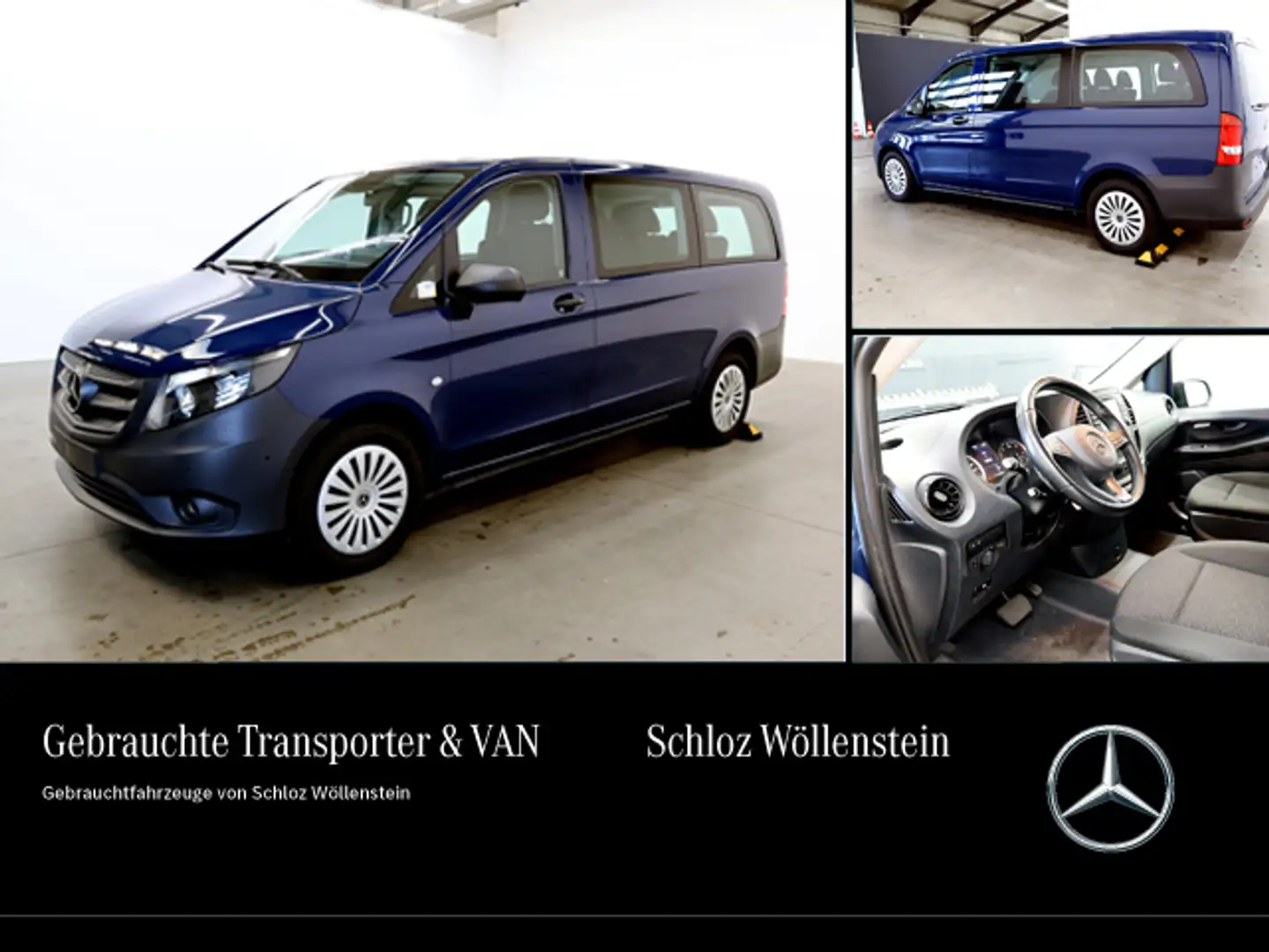 Mercedes-Benz Vito 114 Tourer Klima*Kamera*Navi*PDC*SHZ* Blau - 1