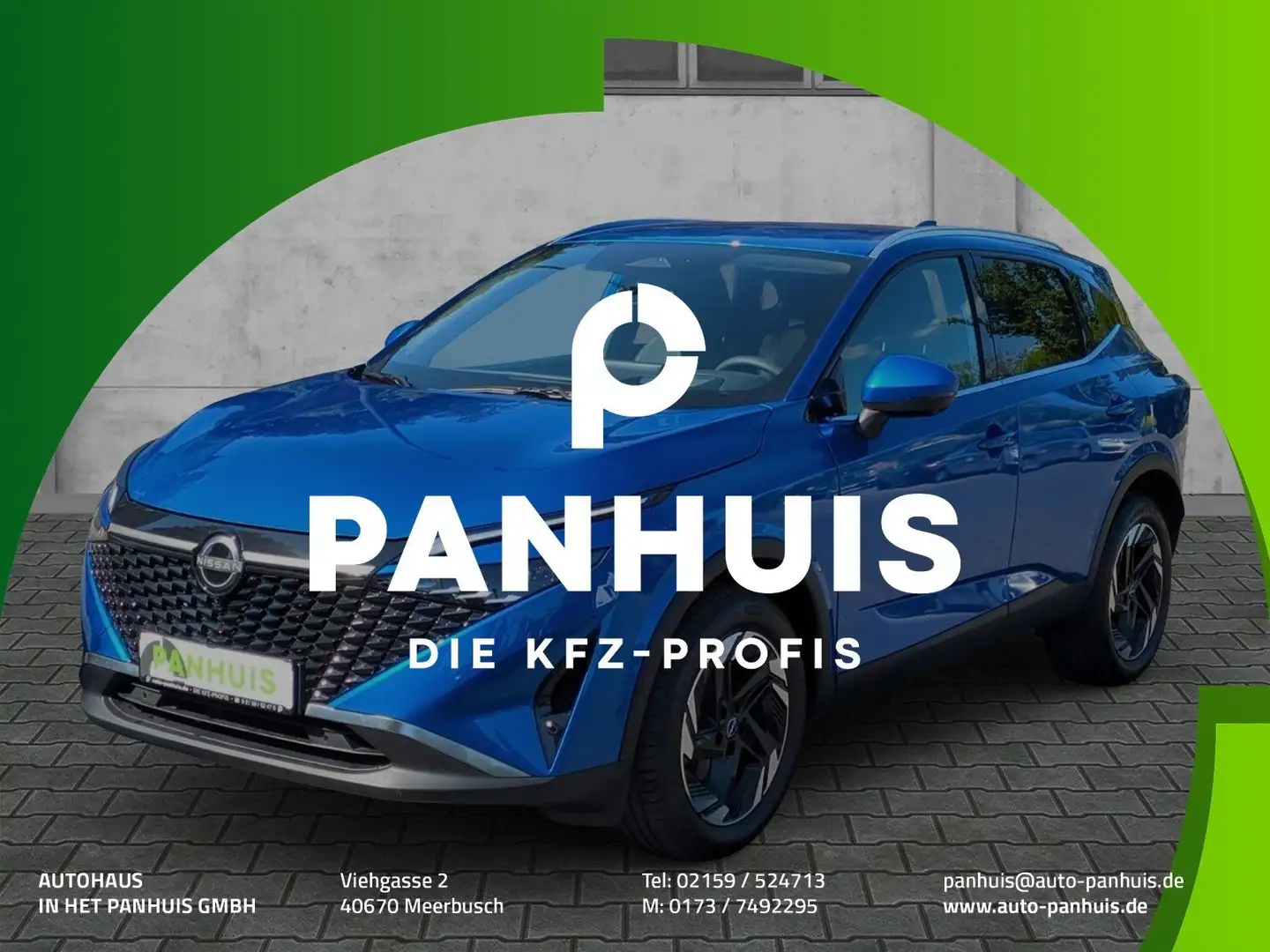 Nissan Qashqai N-Connecta Blau - 1