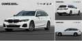 BMW 340 M340d xDrive Touring Anhängerk. Drive-Parkassist T Blanc - thumbnail 1
