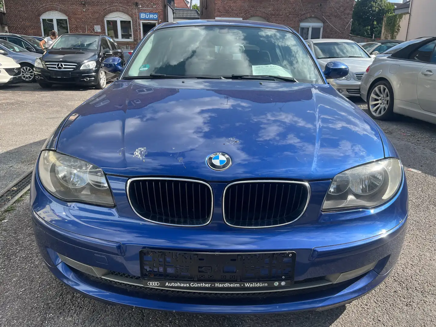BMW 116 i  **TÜV Neu*PDC*Lederlenkrad*Klima*ALU** Blauw - 1