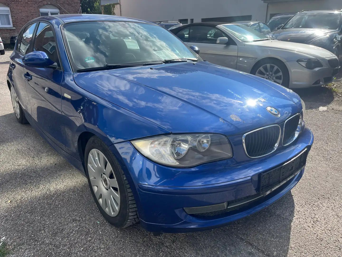 BMW 116 i  **TÜV Neu*PDC*Lederlenkrad*Klima*ALU** Blauw - 2