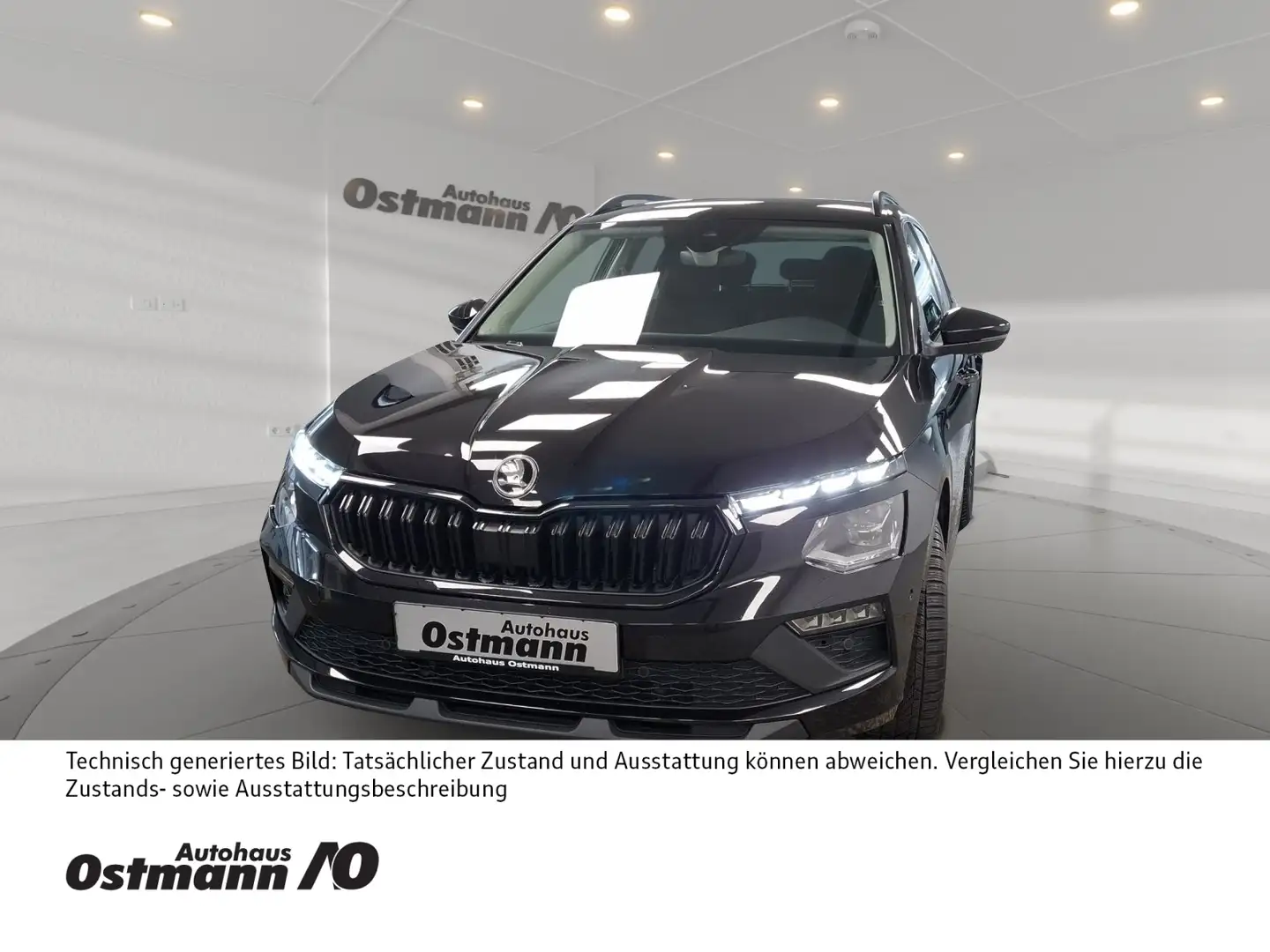 Skoda Kamiq 1.0 TSI Selection AHK LED ACC RFK CarPlay Schwarz - 1