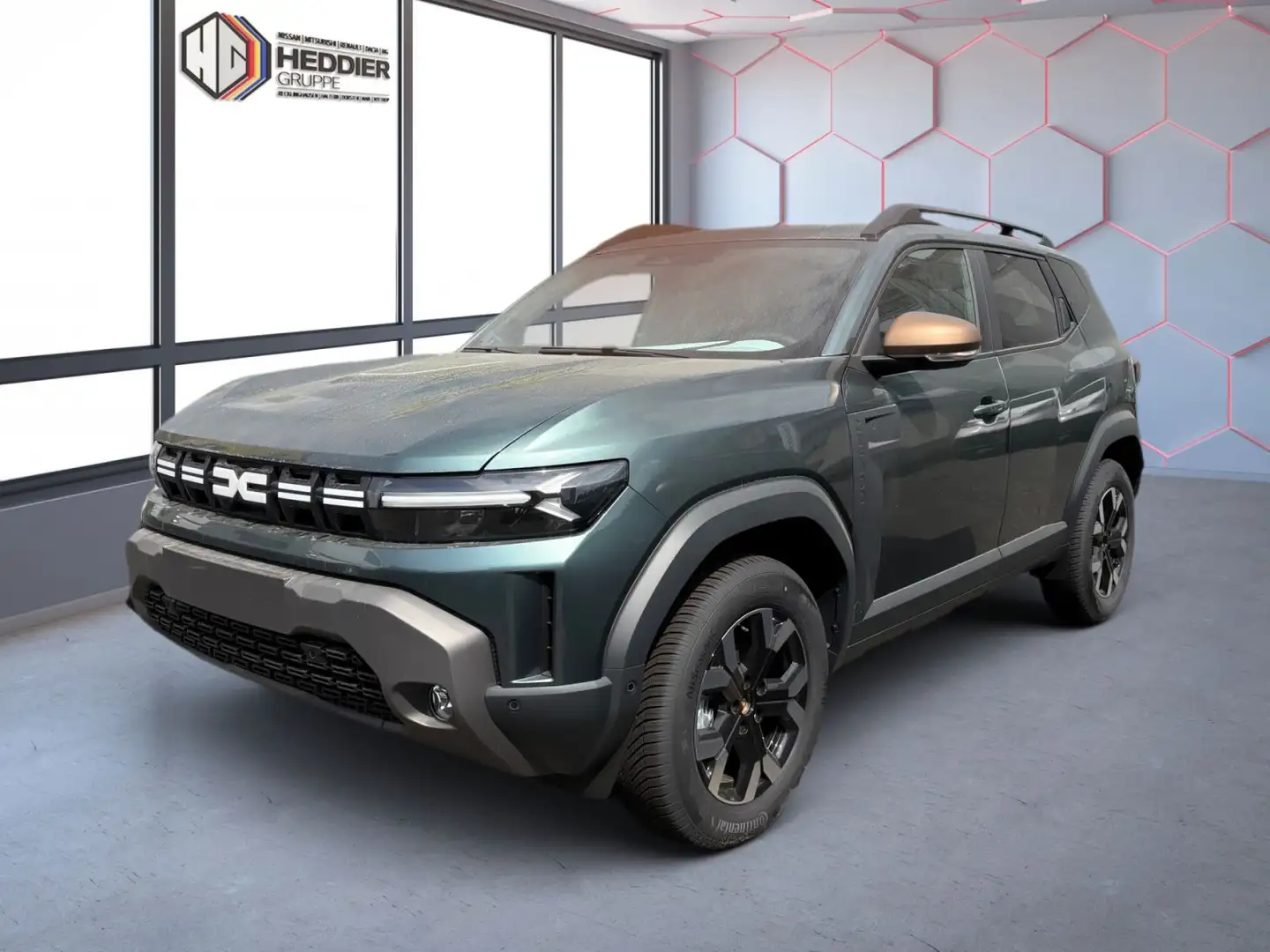 Dacia Duster III TCe 130 Extreme 4x4 Grün - 1