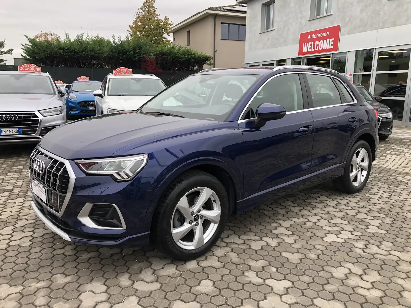 Audi Q3 Q3 II 2018 35 2.0 tdi ADVANCE s-tronic Blauw - 2