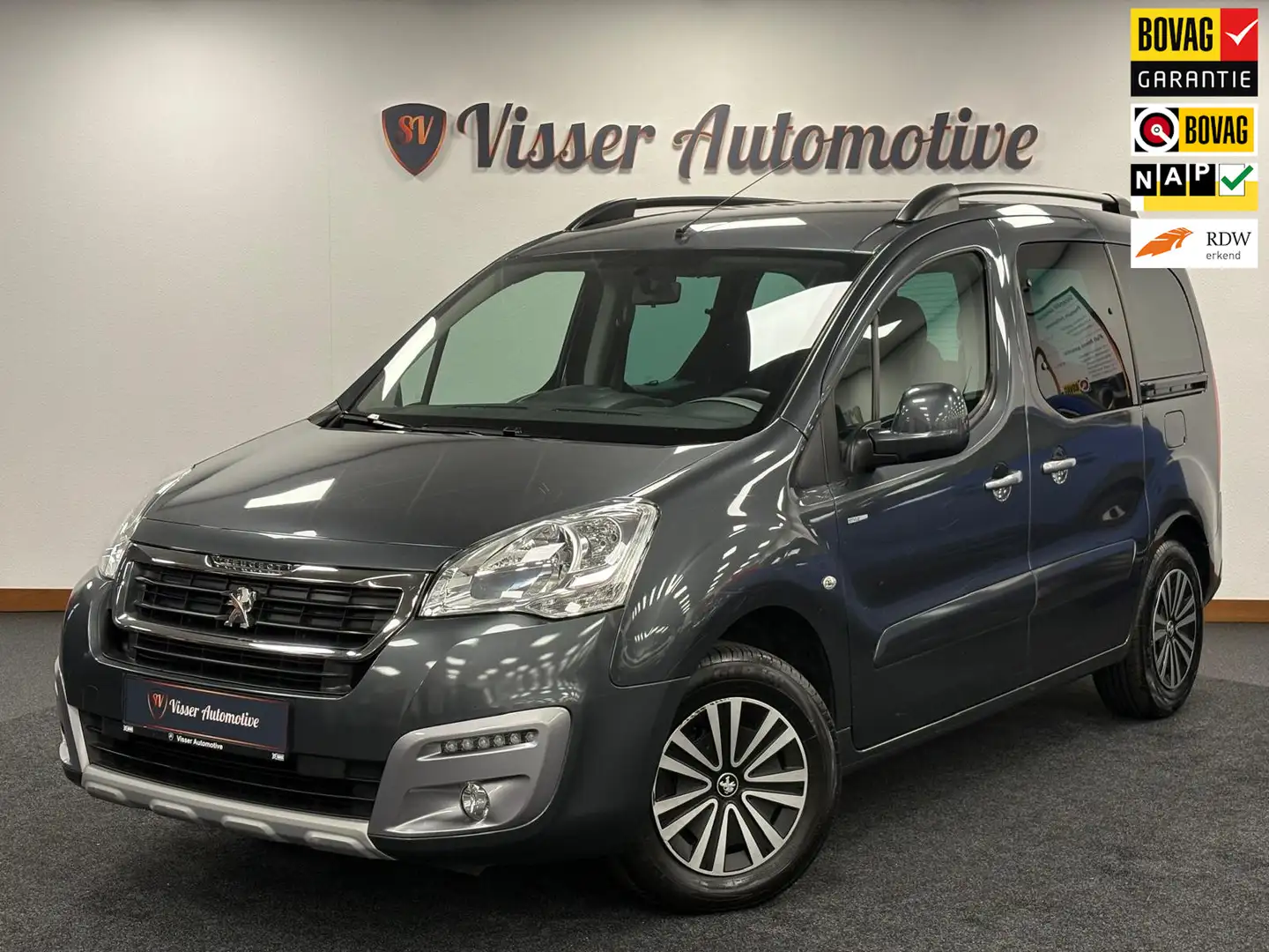 Peugeot Partner Tepee 1.2 PureTech Active*Cruise-Control*PDC*Airco Grijs - 1