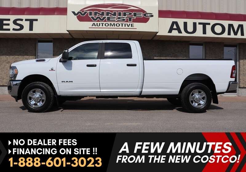 White 2024 RAM 3500 Pickup Truck Four-Wheel Drive 6-Speed Automatic