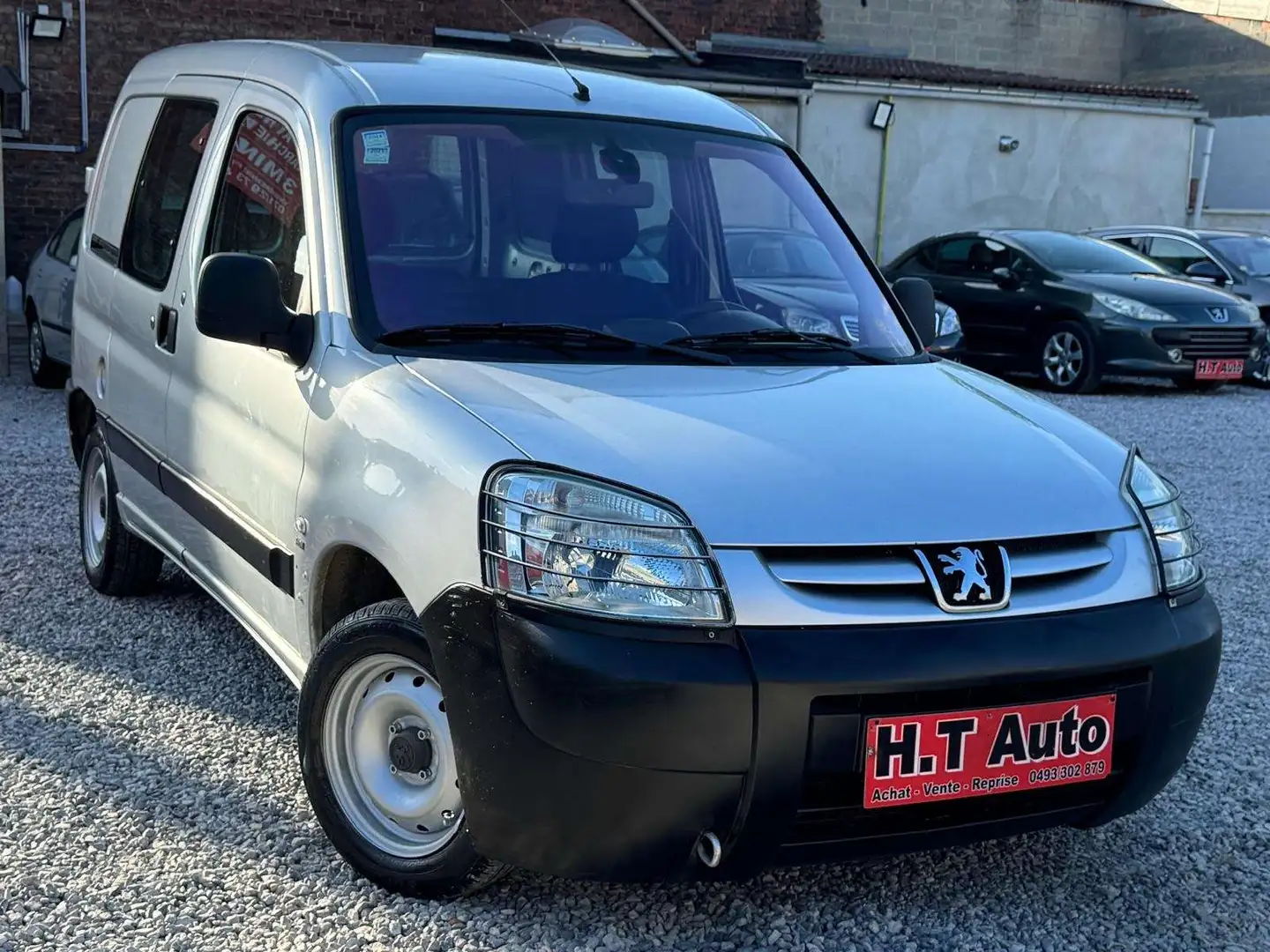 Peugeot Partner 1.6 HDi/Utilitaire/2 places/Airco/Controle ok Срібний - 2