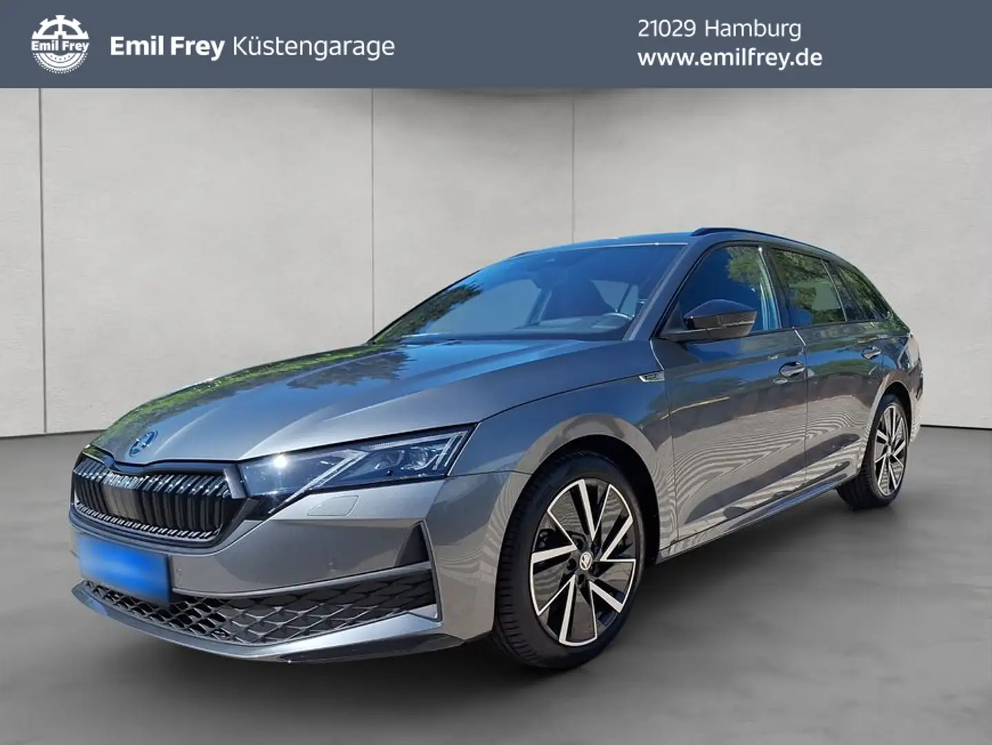Skoda Octavia Combi 2.0 TDI DSG Sportline NAVI EHK MAT Szürke - 1
