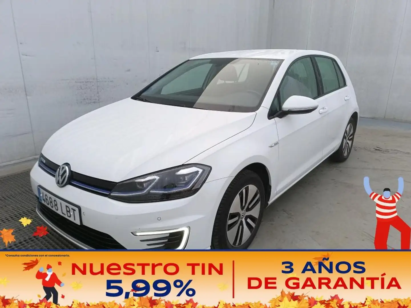 Volkswagen Golf e- ePower 100 kW (136CV) Wit - 1