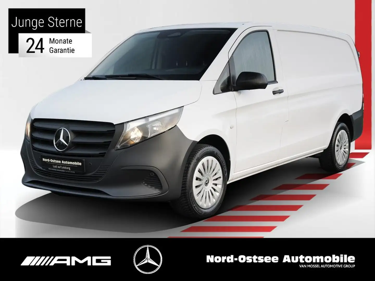 Mercedes-Benz Vito 116 NEUES MODELL KAMERA NAVI TEMPOMAT MBUX Weiß - 1