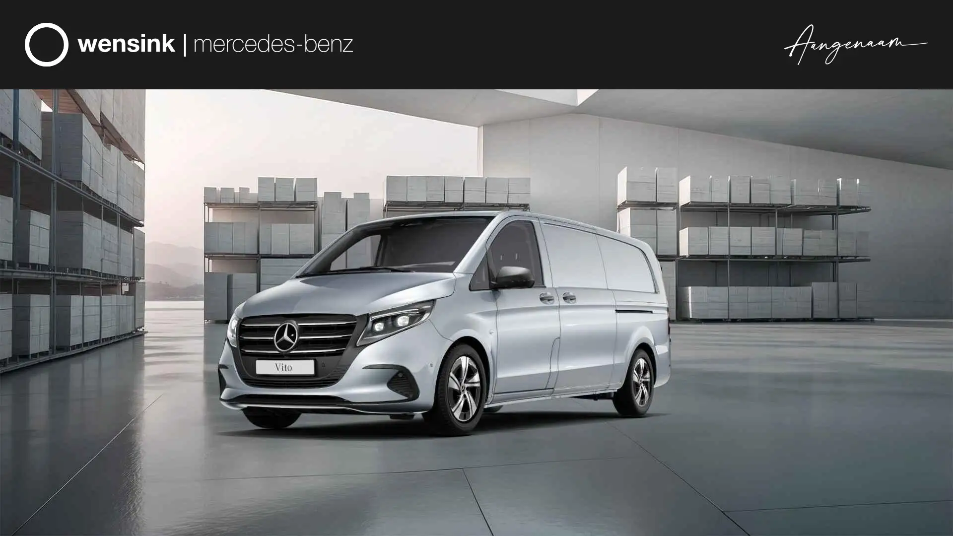 Mercedes-Benz Vito 119 CDI L3 Select Dubbele Schuifdeur Argent - 1