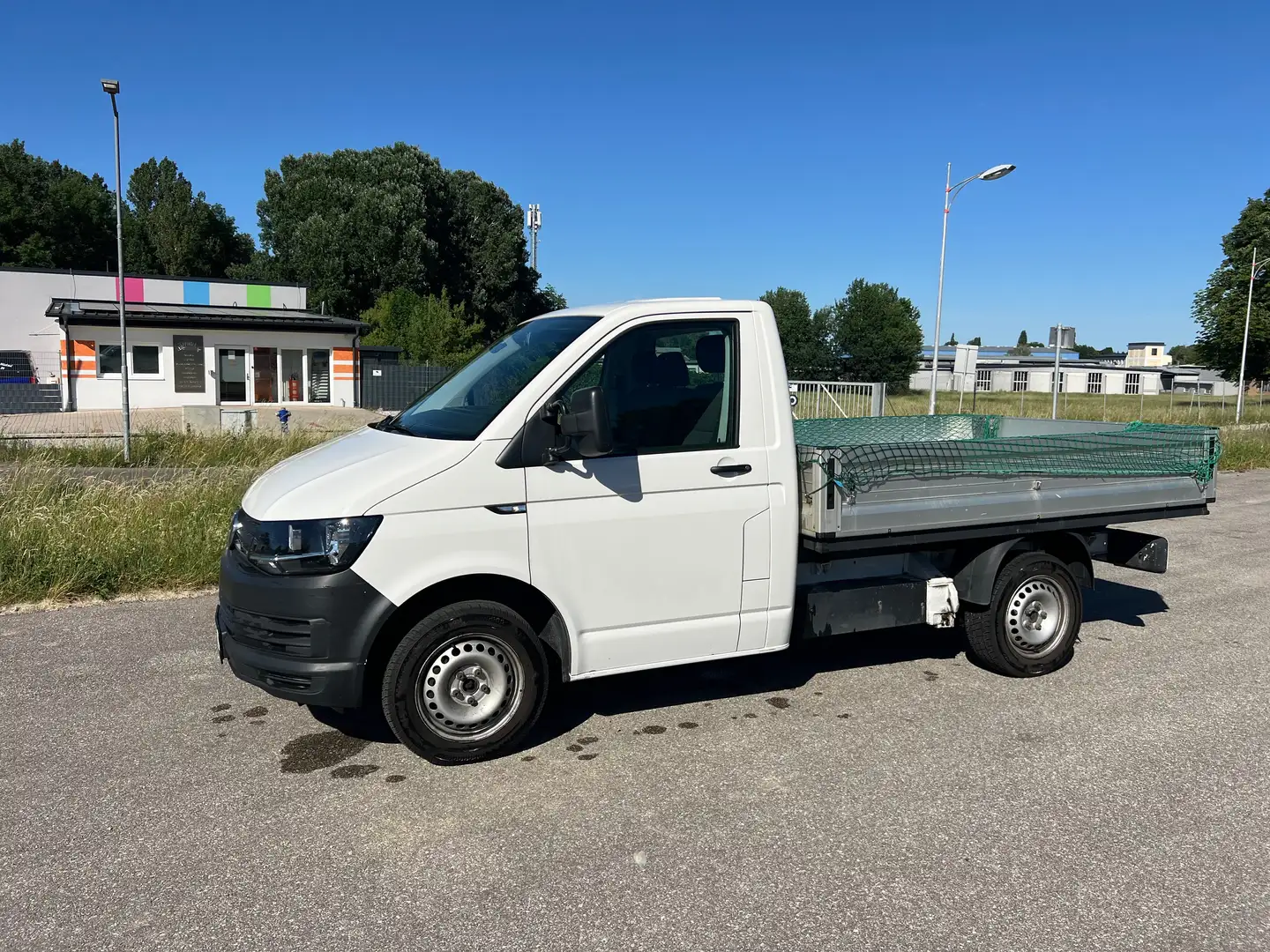 Volkswagen T6 Transporter Pritsche LR 2,0 TDI BMT Weiß - 2