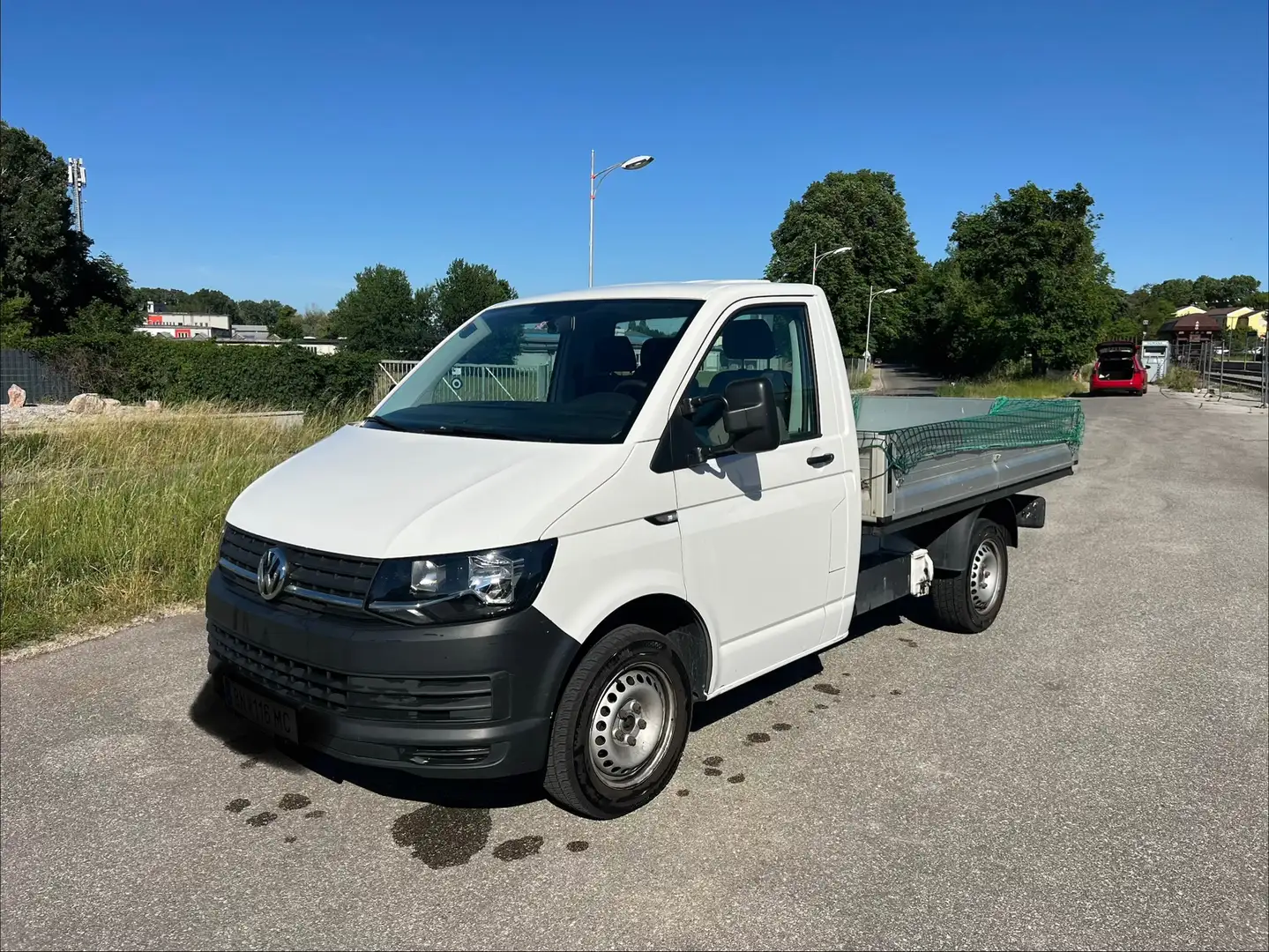 Volkswagen T6 Transporter Pritsche LR 2,0 TDI BMT Weiß - 1