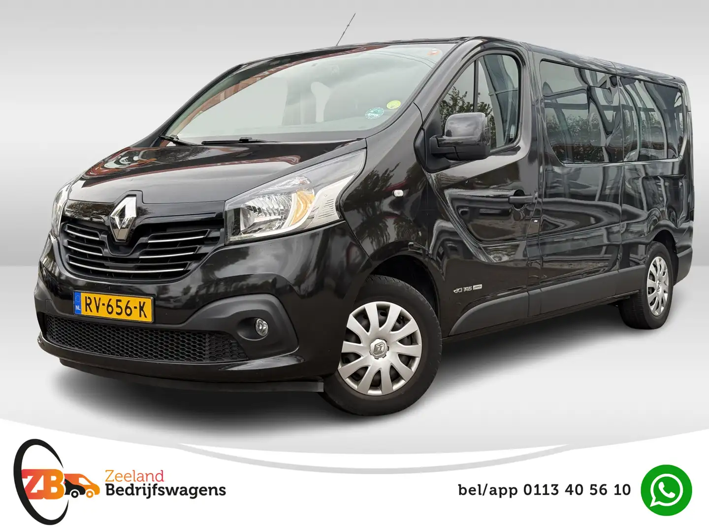 Renault Trafic Passenger 1.6 dCi Grand Expression | 9 Pers. | Nav Zwart - 1