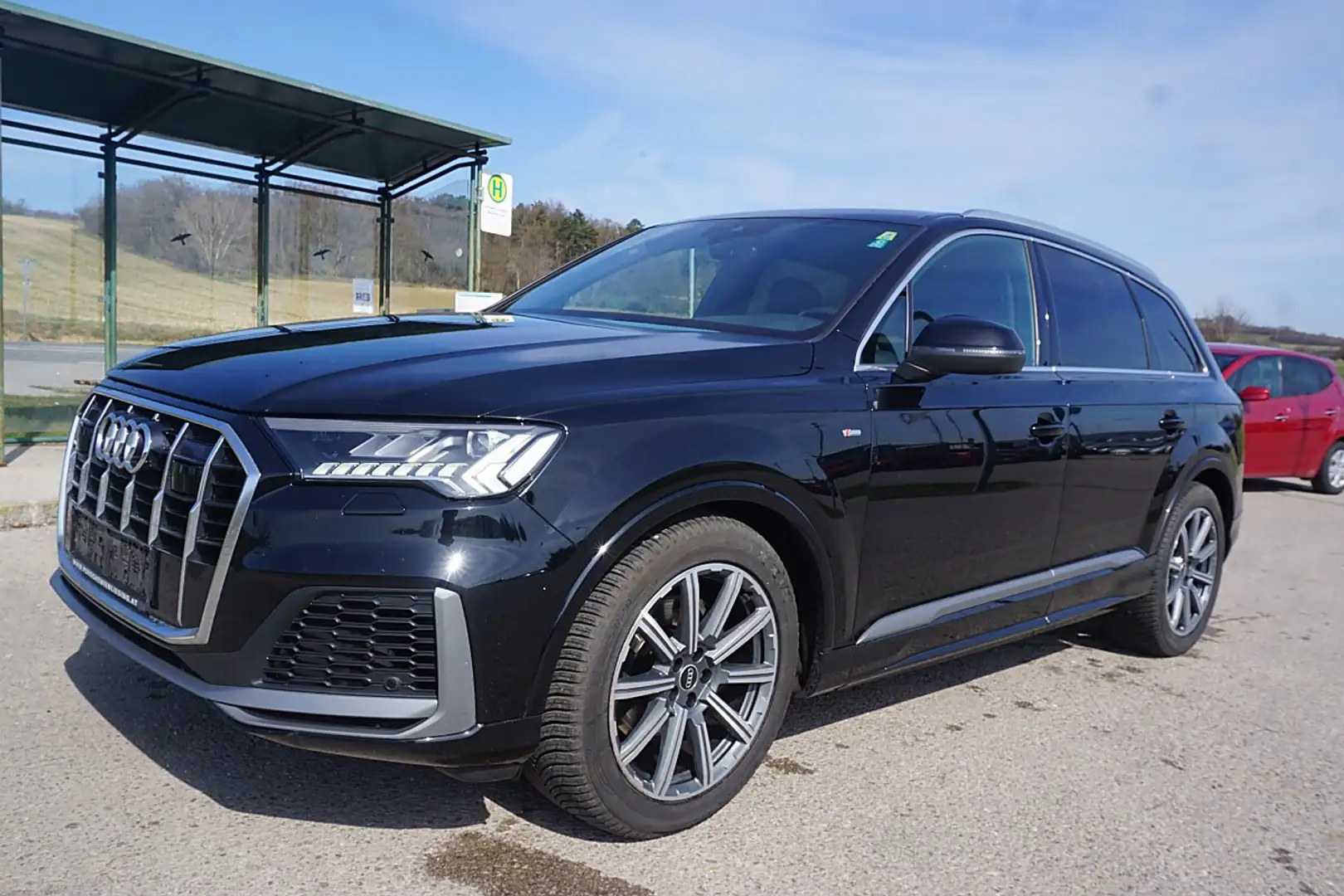 Audi Q7 45 TDI S-line quattro Tiptronic Schwarz - 2