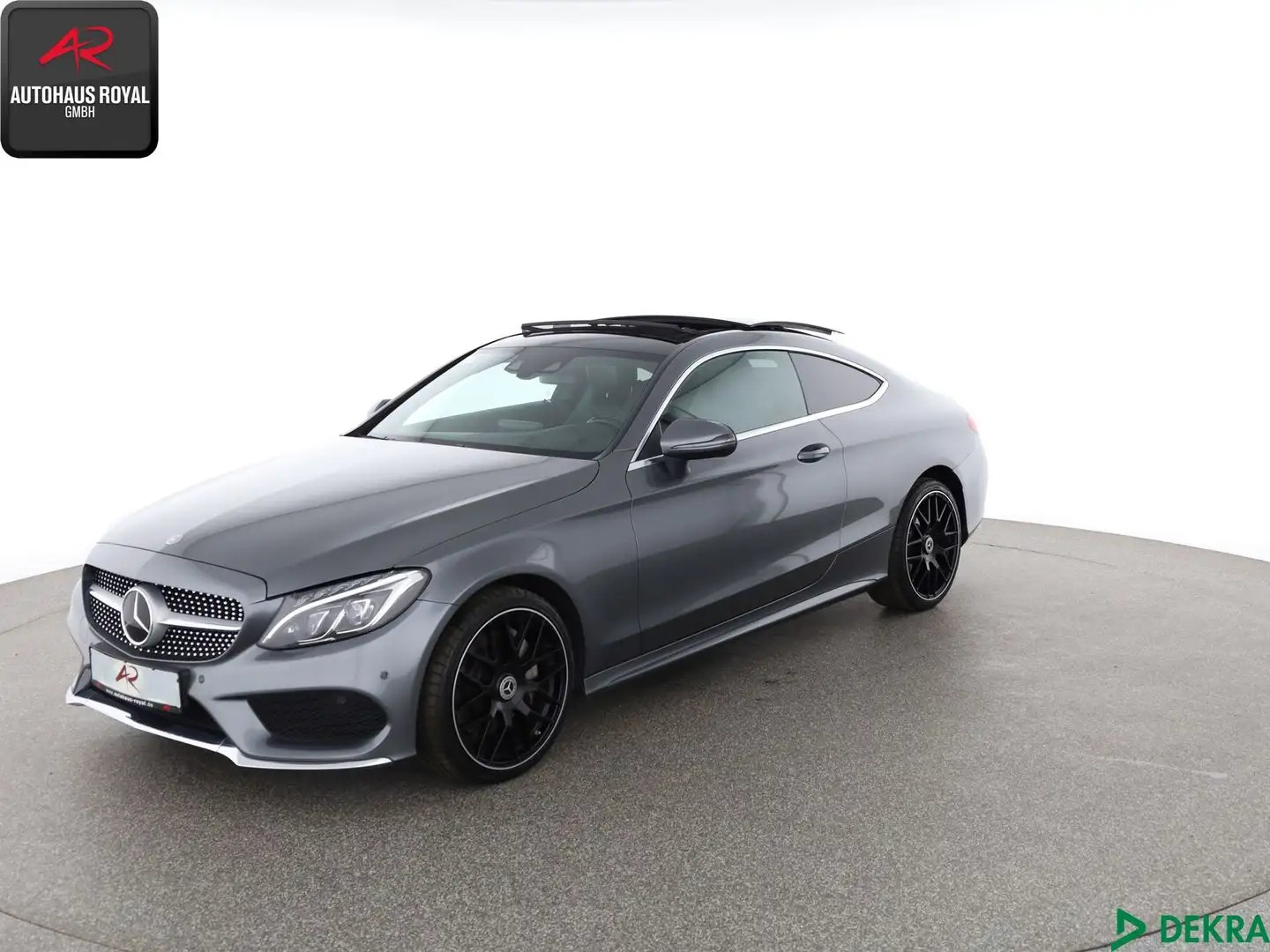Mercedes-Benz C 300 C 300 Coupe AMG HUD,DISTRONIC,KAMERA,COMAND,ILS Grey - 1