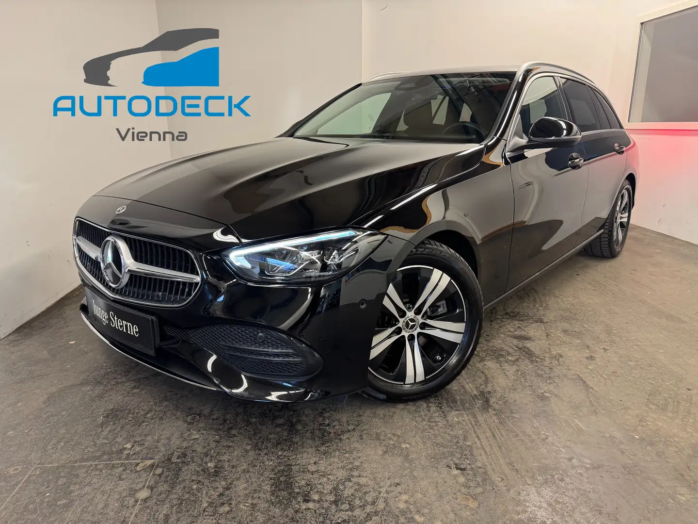 Mercedes-Benz C 200 C 200 T d Erstbesitz/Avantgarde/Ambiente/LED/SHZ Schwarz - 1