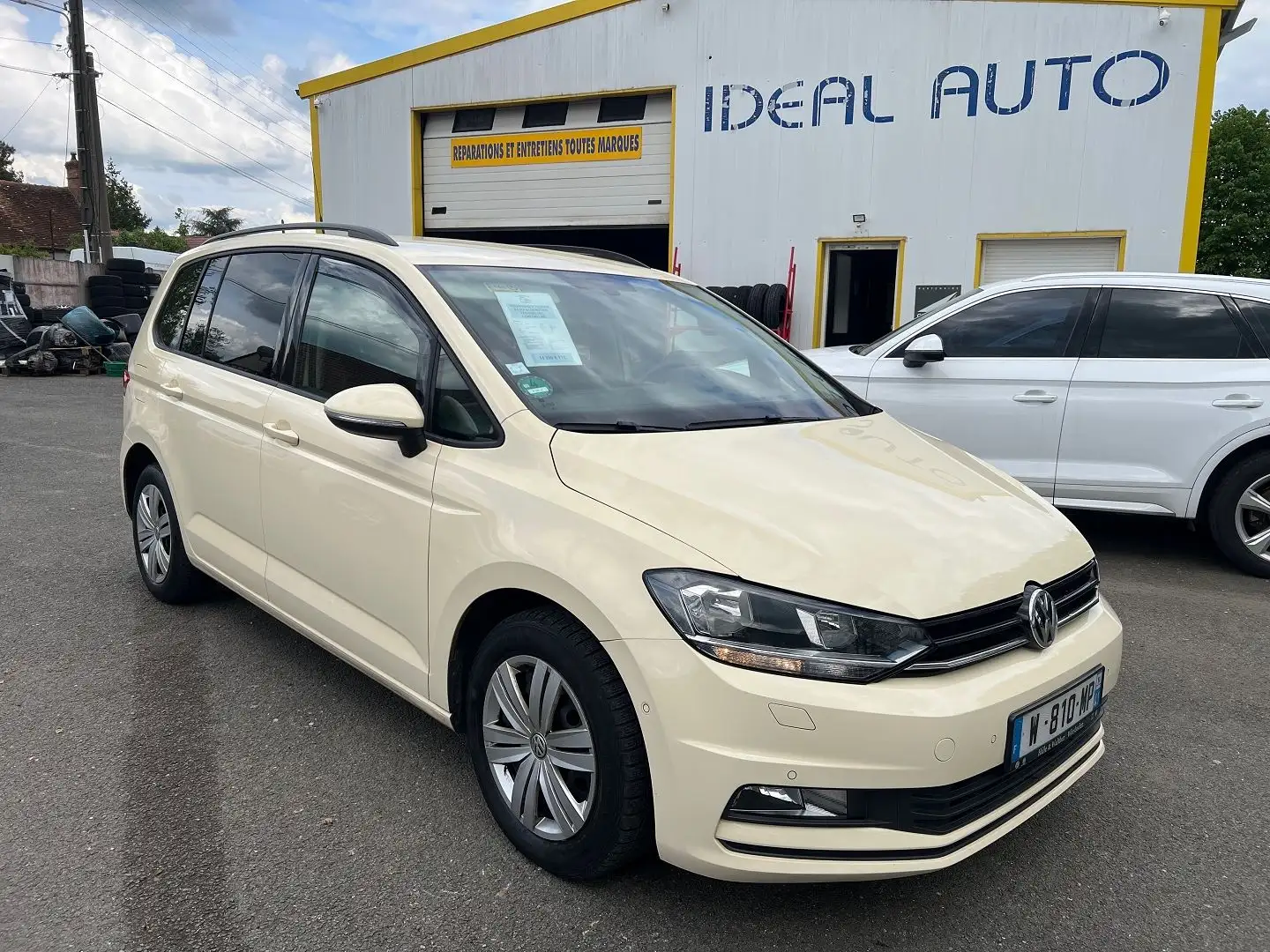 Volkswagen Touran 2.0 TDI 110CH BLUEMOTION TECHNOLOGY FAP CONFORTLINE 5 PLACES Beige - 1