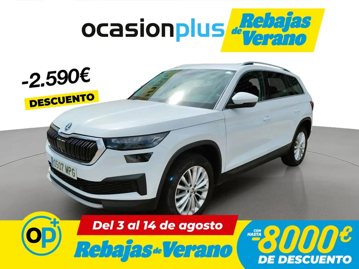 Skoda Kodiaq 1.5 TSI Ambition 4x2 DSG 110kW Blanco - 1