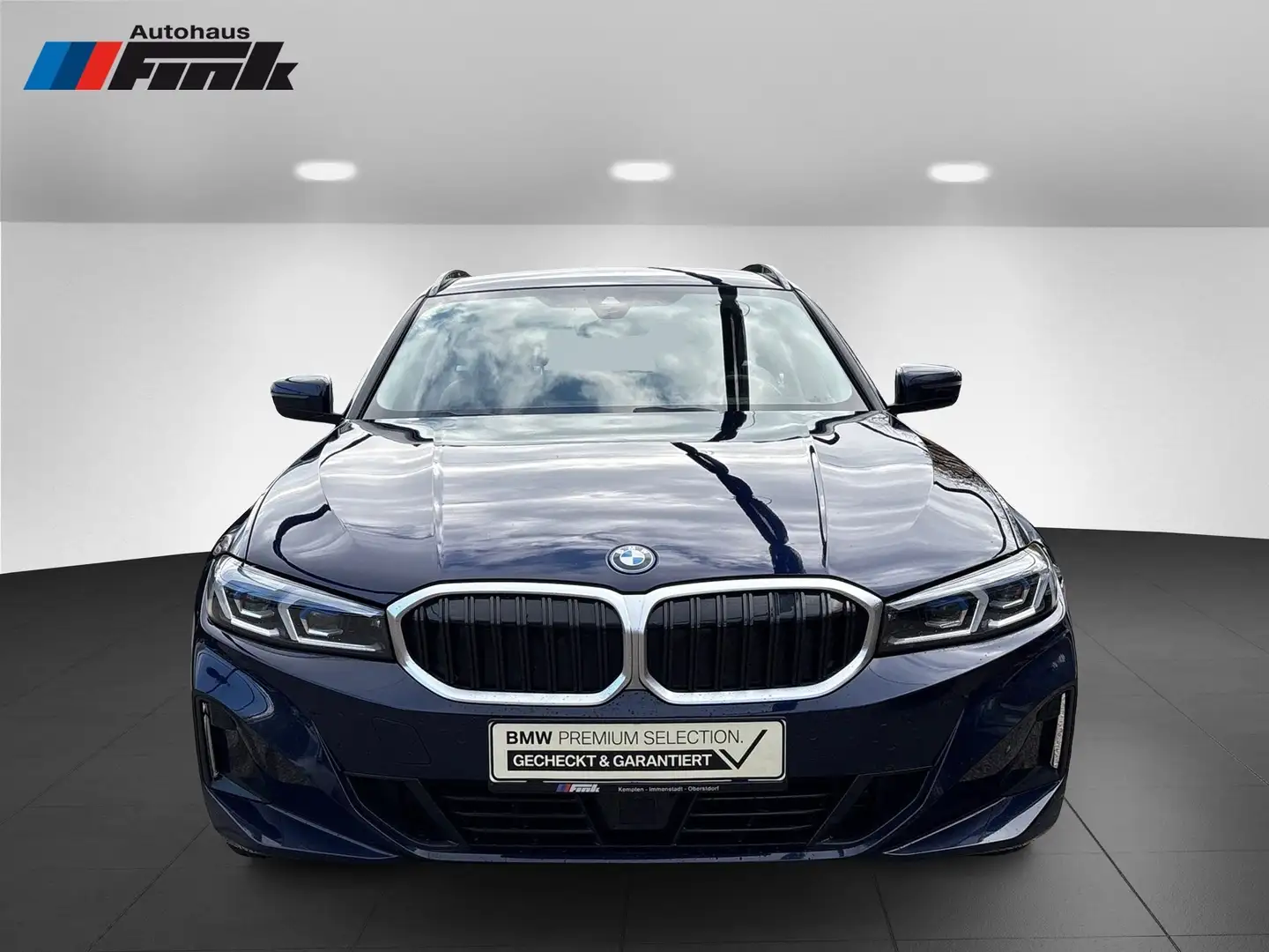 BMW 330 e xDrive Touring A Head-Up DAB LED RFK Shz Bleu - 2