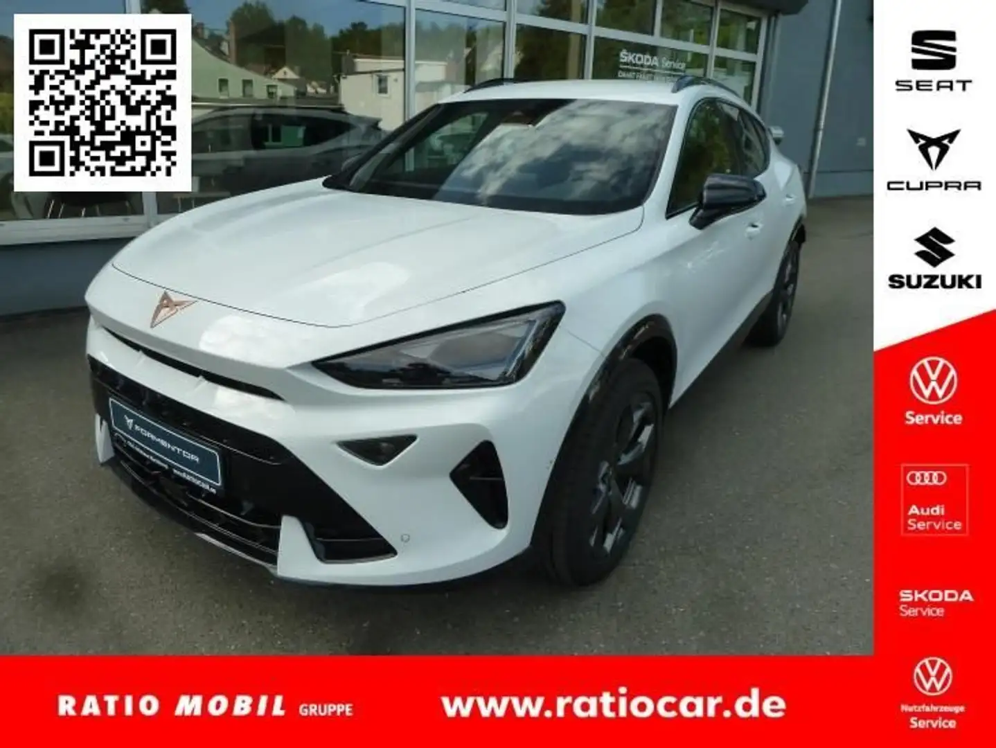 CUPRA Formentor FORMENTOR 1.5 ETSI DSG 5 J. GAR.* AHK-VORB. NAVI Blanc - 1