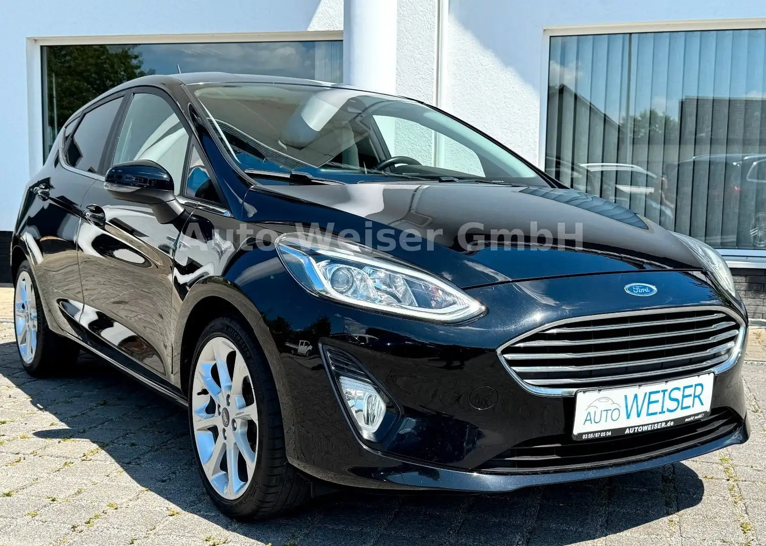Ford Fiesta Titanium Navi SHZ PDC Temp. Nero - 2