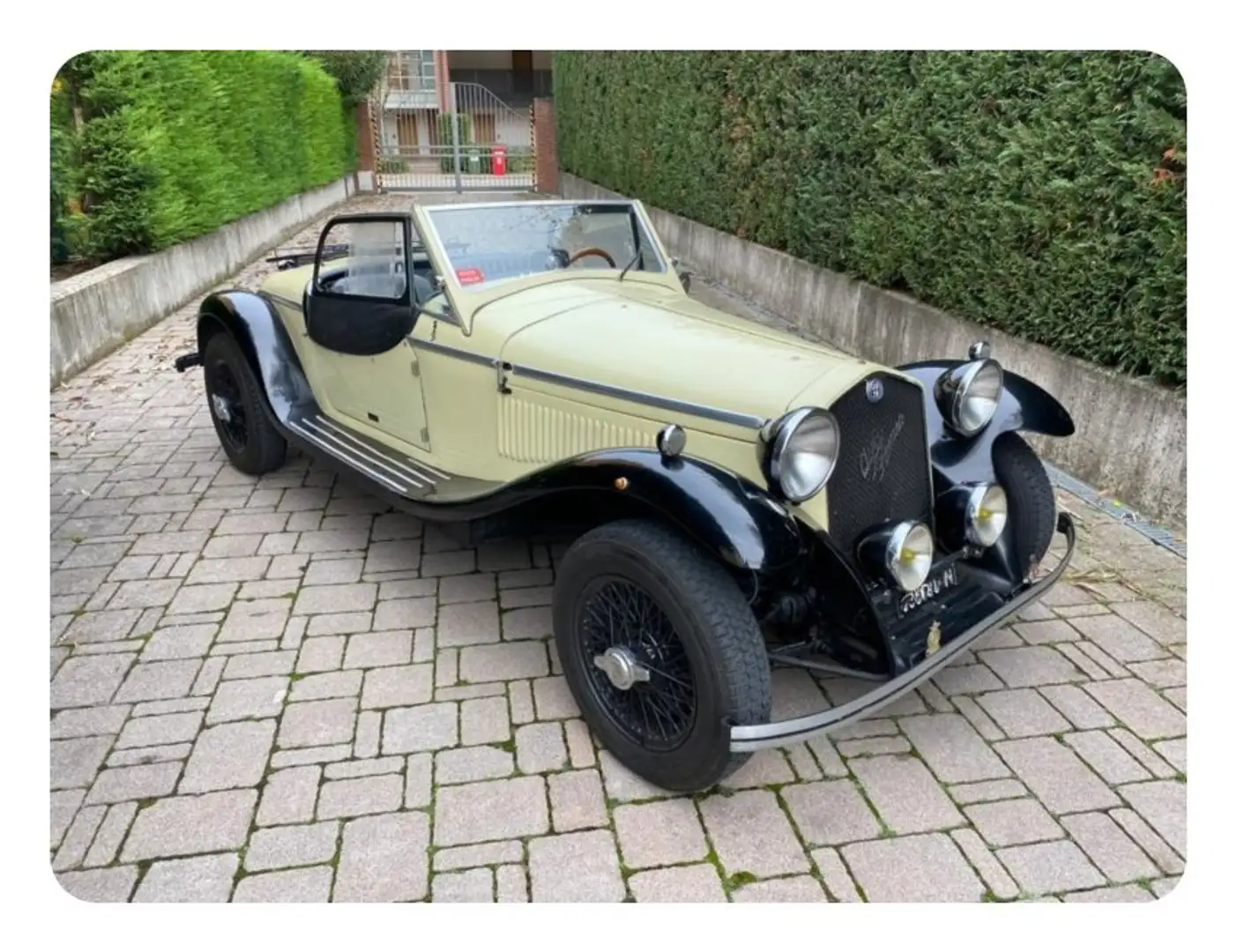 Alfa Romeo 1750 spider Gran Sport 4R Zagato Beige - 1