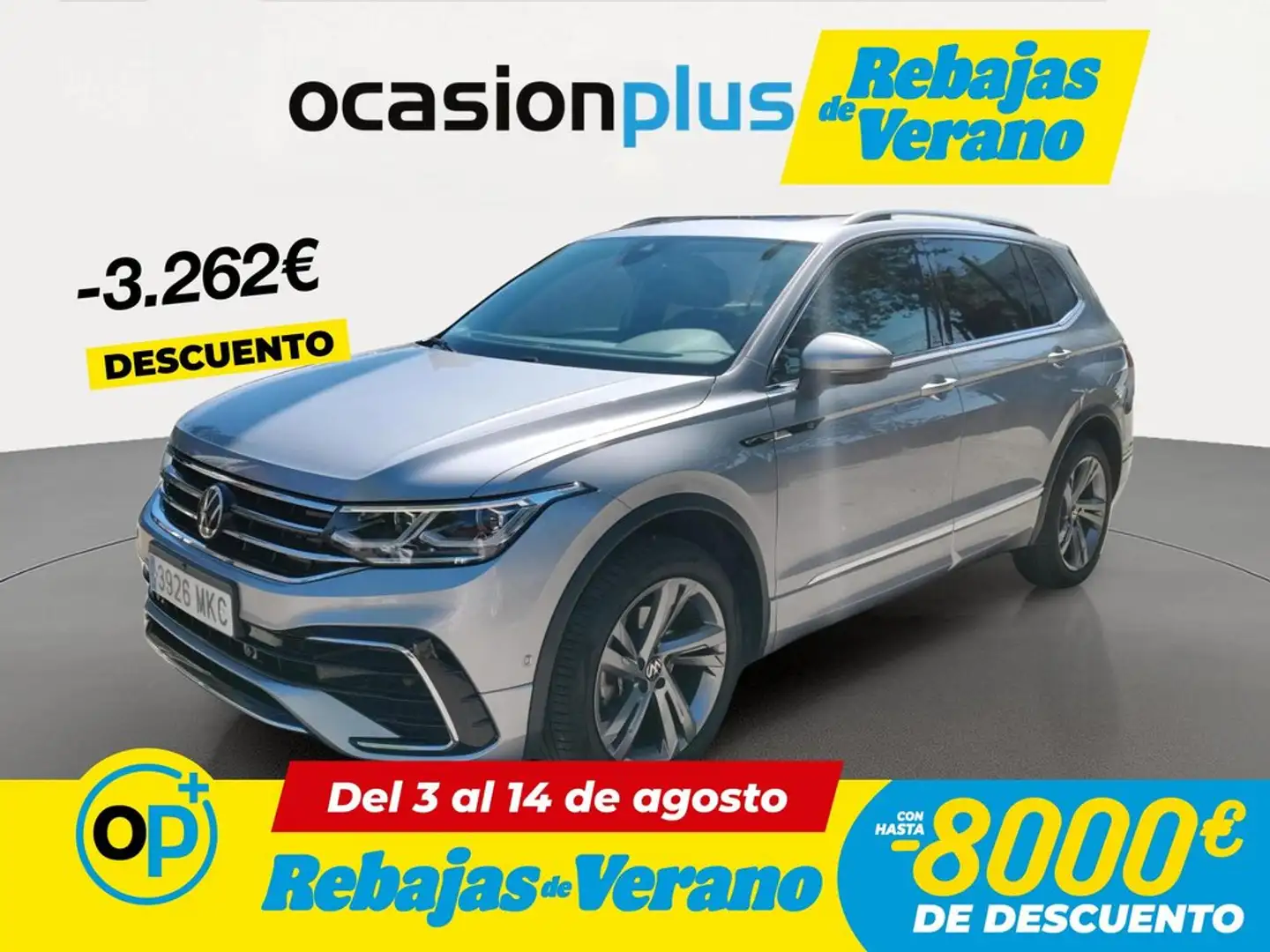 Volkswagen Tiguan Allspace 2.0TDI R-Line DSG 110kW Gris - 1
