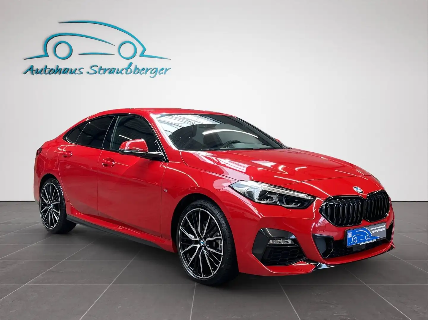 BMW 218 i GC M Sport AHK ACC WiFi H/K QI SHZ RFK DrAs Rot - 2
