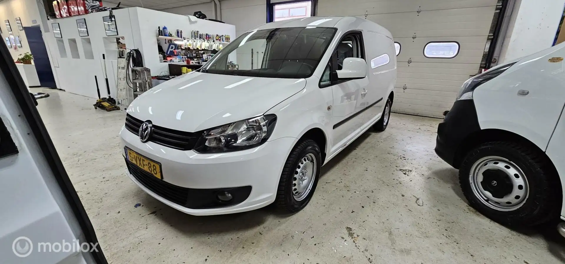 Volkswagen Caddy Bestel 1.6 TDI Maxi Airco Cruise Wit - 2