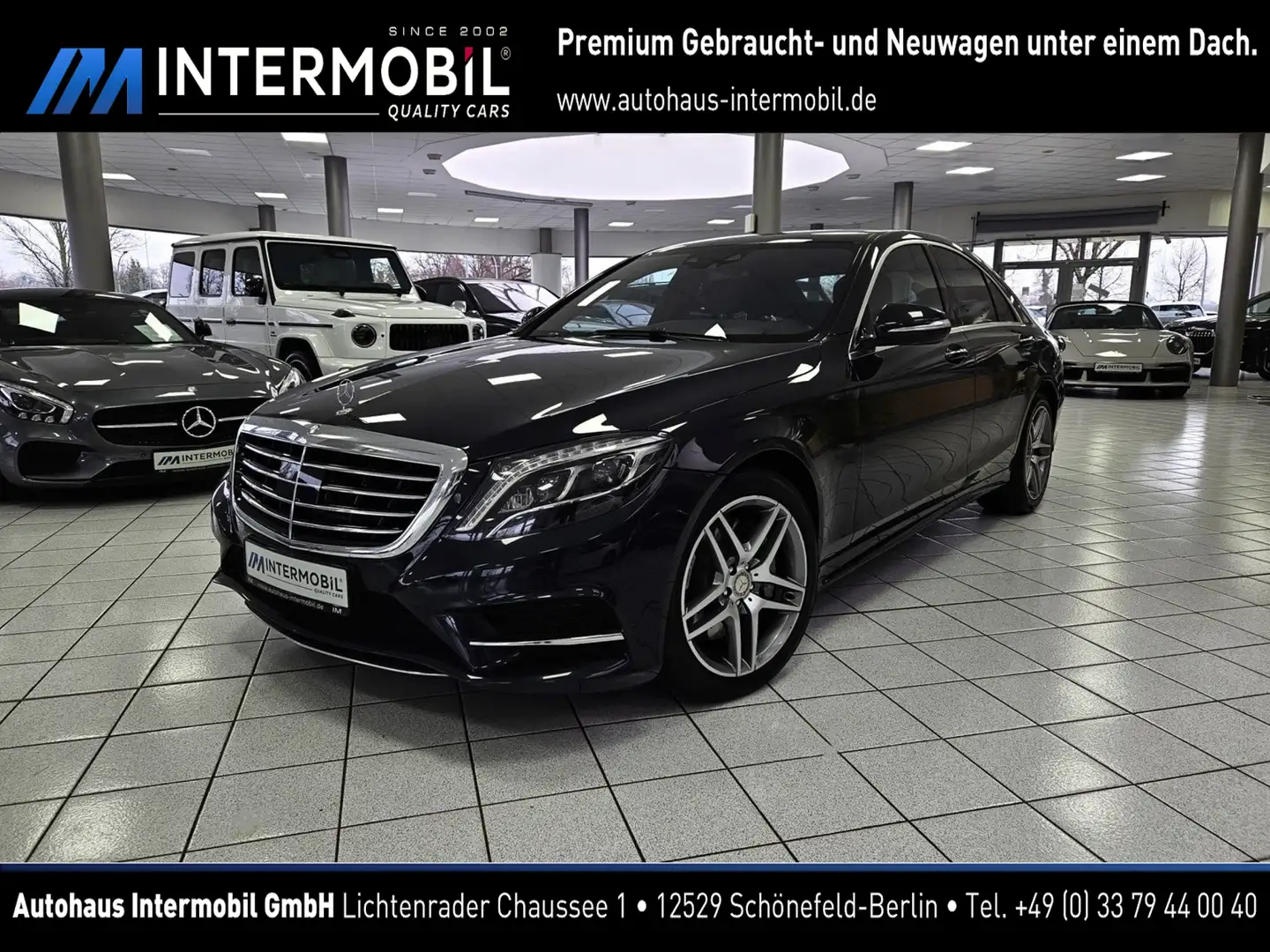 Mercedes-Benz S 350 d 4Matic*AMG*Airmatic*Nachtsicht*Soft*HUD* Bleu - 1