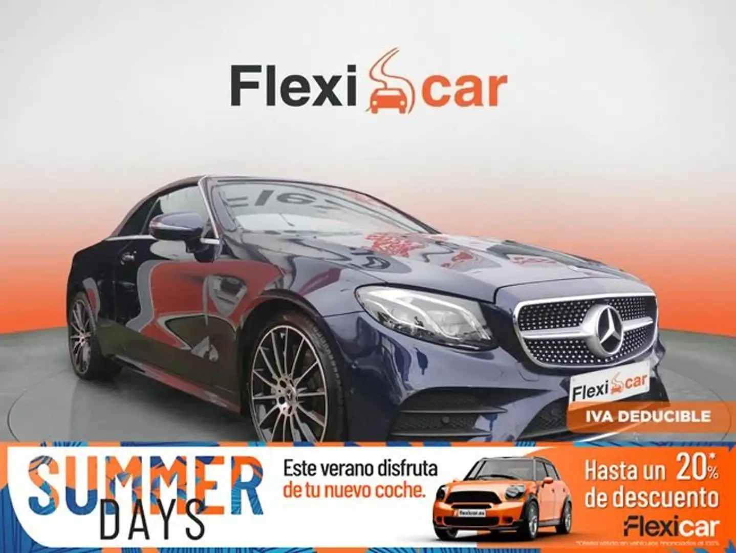 Mercedes-Benz E 400 Cabrio++400+4MATIC Azul - 1