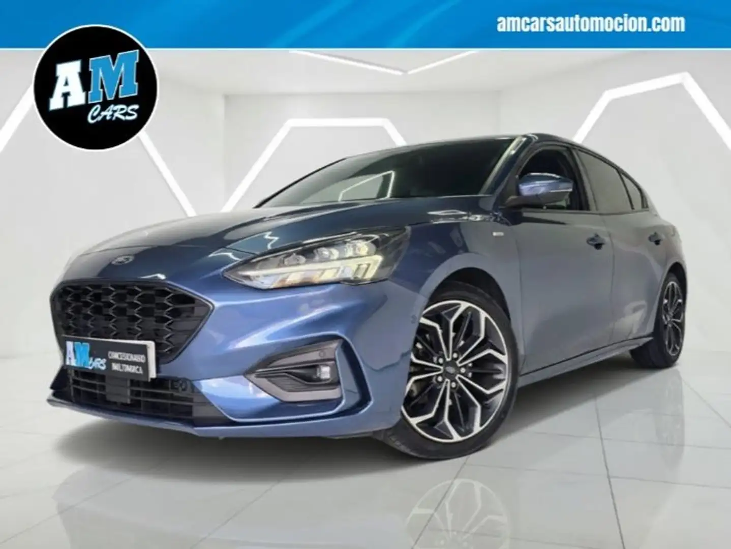 Ford Focus 1.0 Ecoboost 92kW STLine Azul - 1