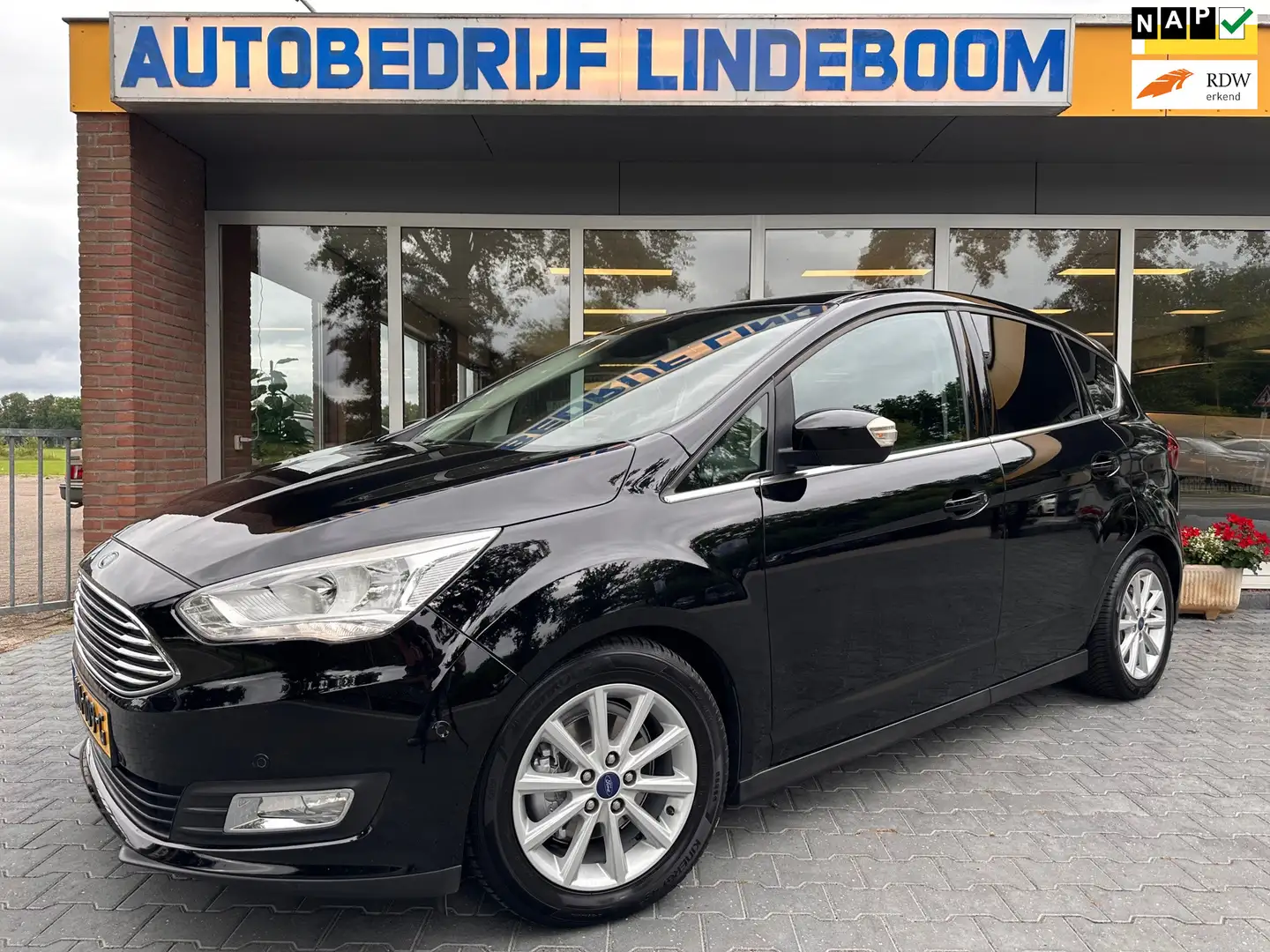 Ford C-Max 1.0 Titanium Nieuwe Distributie Stuur/stoelverwarm Zwart - 1