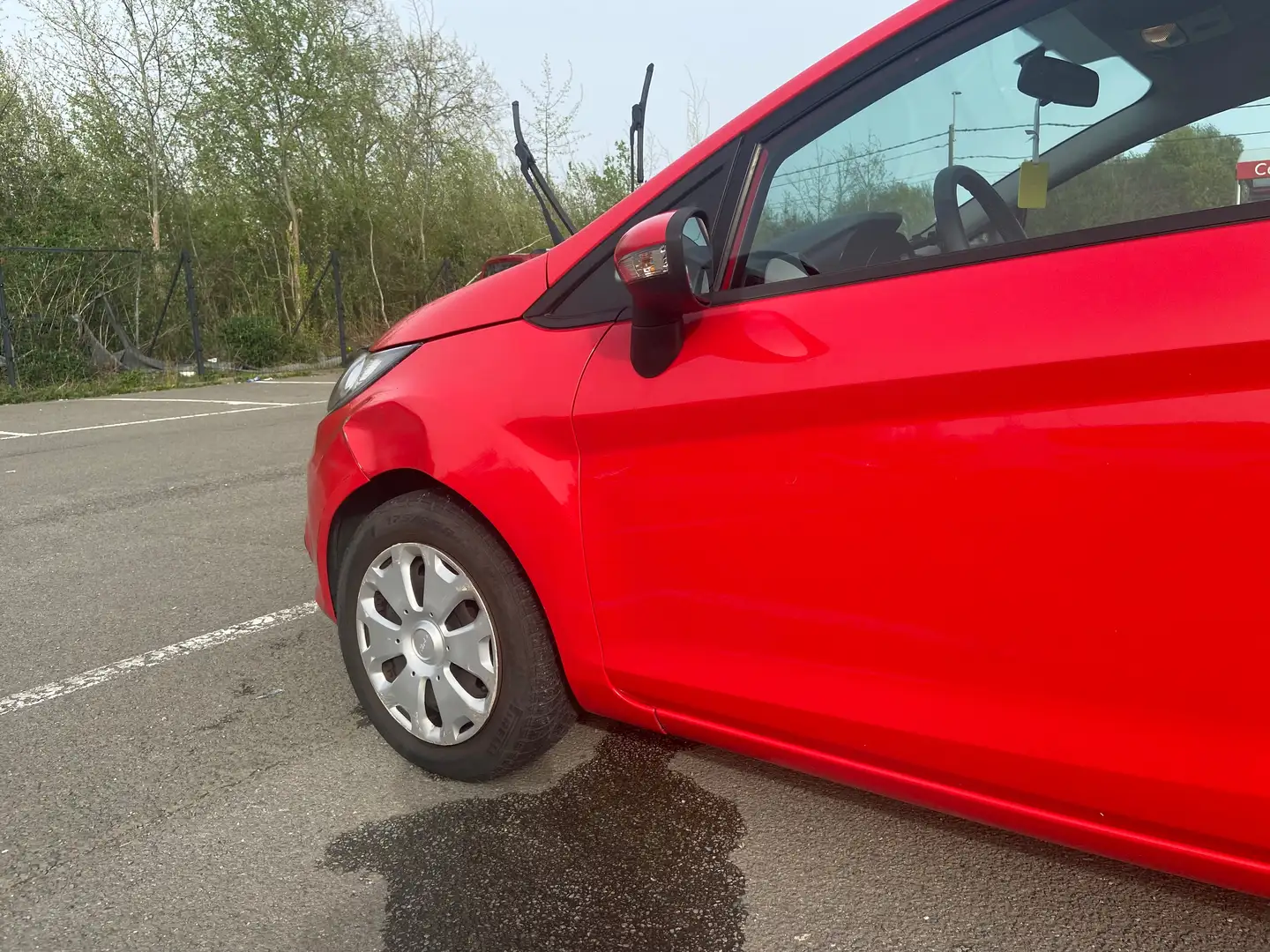 Ford Fiesta Fiesta 1.4 TDCi Trend Rood - 1