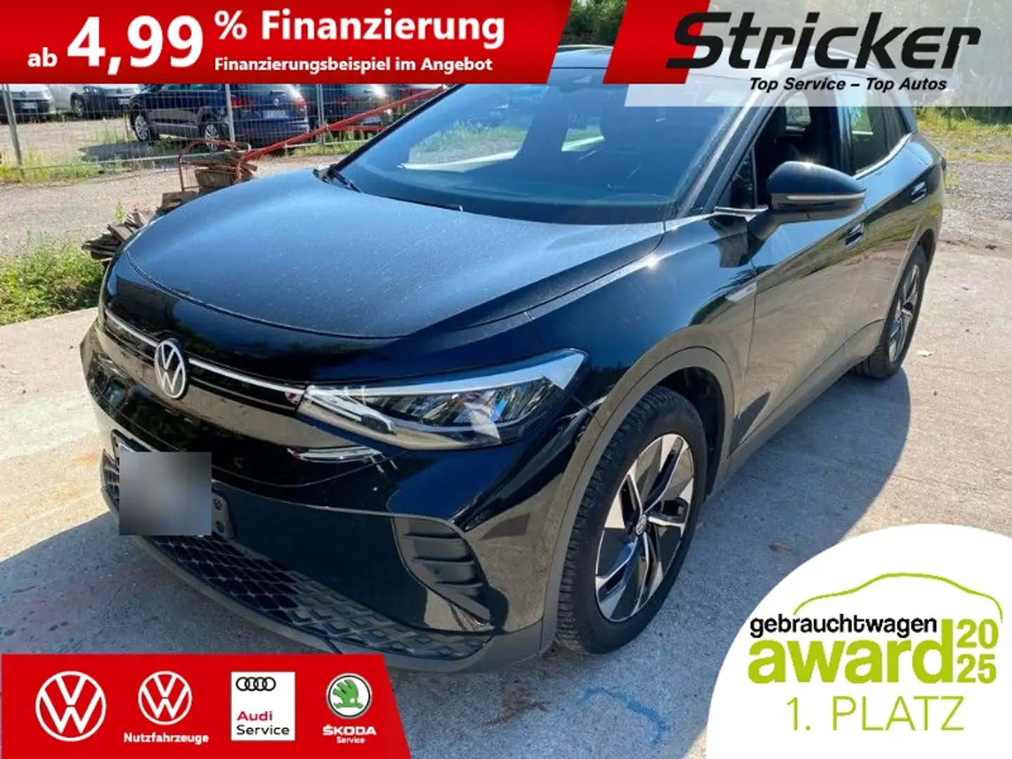 Volkswagen ID.4 Pro 195/77 ,-ohne Anzahlung Navi ACC Schwarz - 2