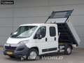 Citroen Jumper 130PK Kipper Dubbel Cabine Trekhaak Euro6 Tipper B White - thumbnail 1