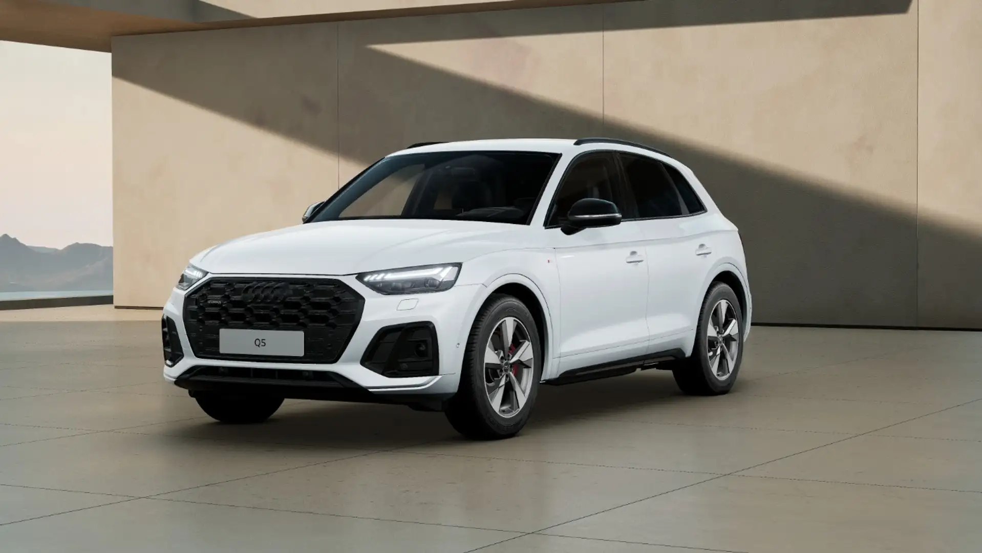 Audi Q5 S line 40 TDI quattro S tronic AHK OLED HUD Weiß - 2